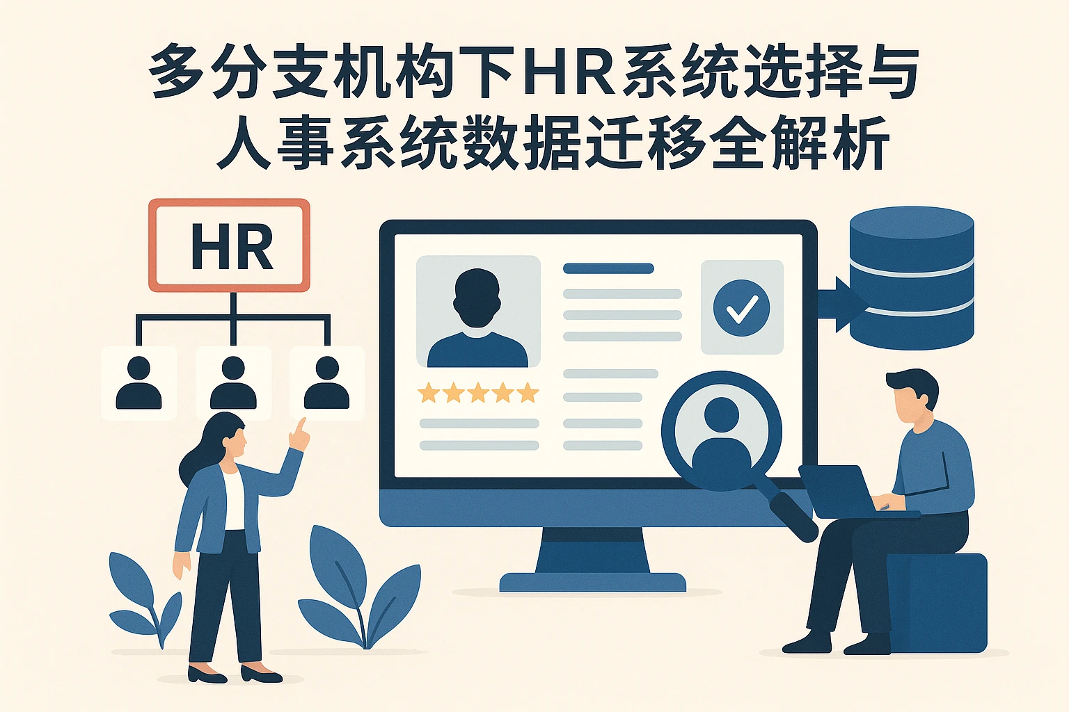 多分支机构下HR系统选择与人事系统数据迁移全解析