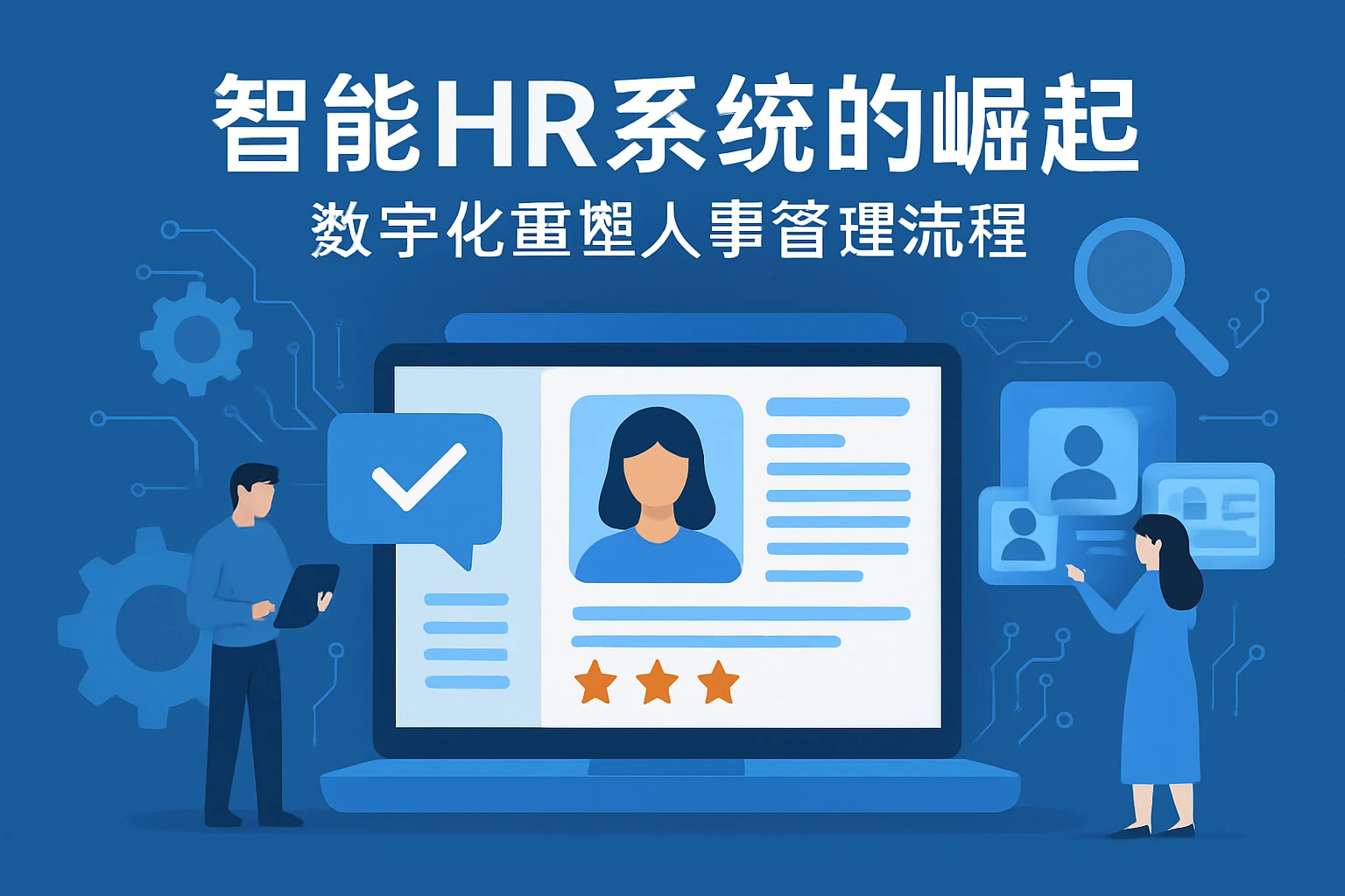 智能HR系统的崛起：数字化重塑人事管理流程