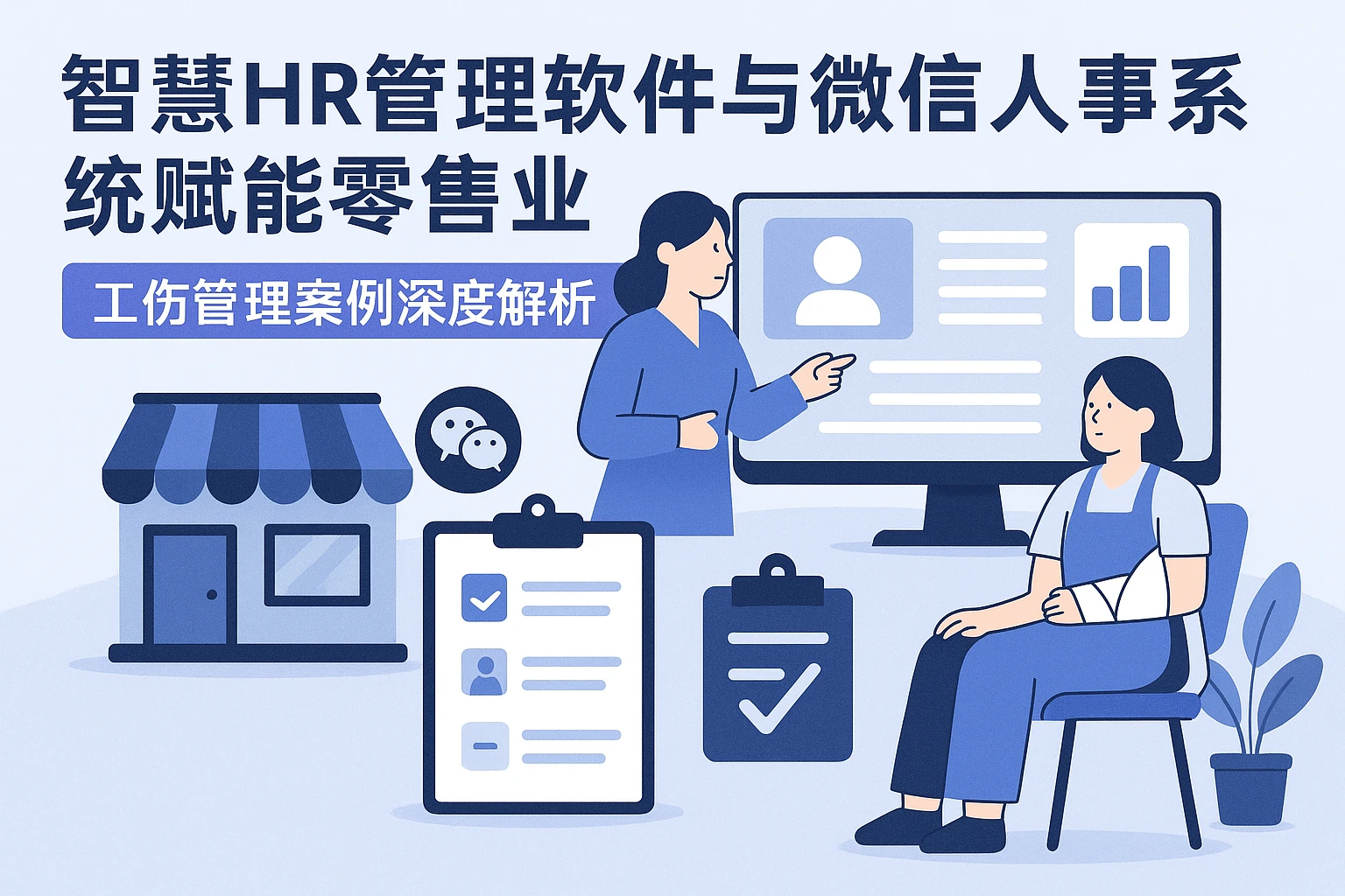 智慧HR管理软件与微信人事系统赋能零售业——工伤管理案例深度解析