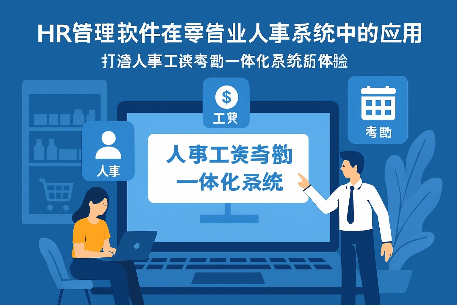 HR管理软件在零售业人事系统中的应用——打造人事工资考勤一体化系统新体验