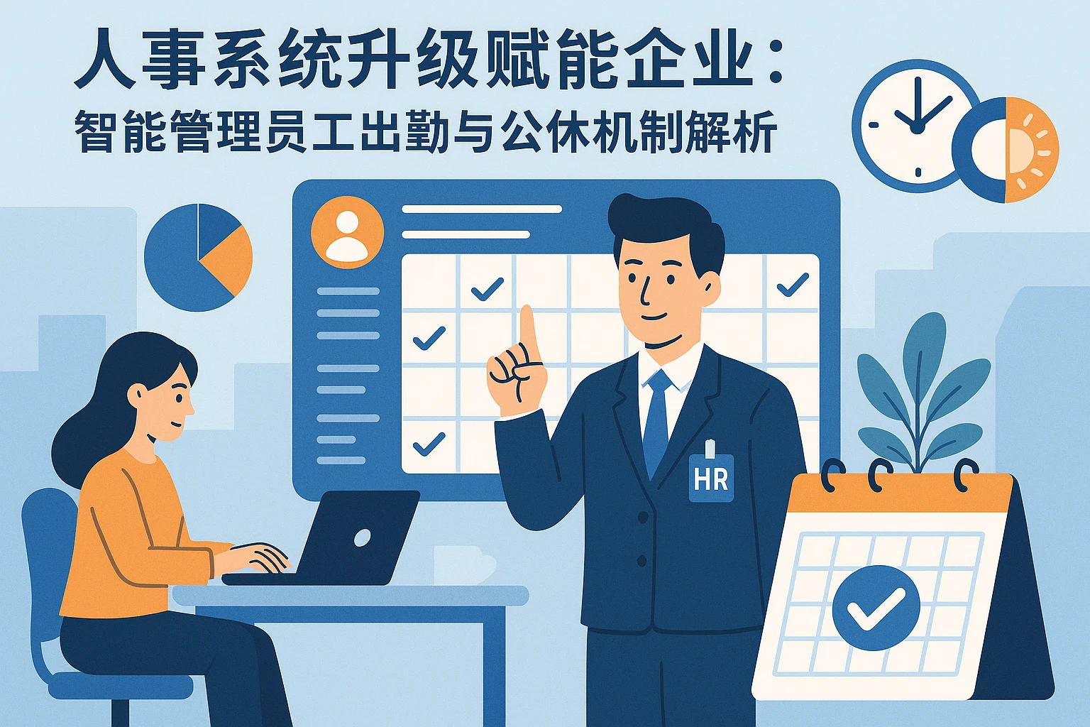 人事系统升级赋能企业:智能管理员工出勤与公休机制解析