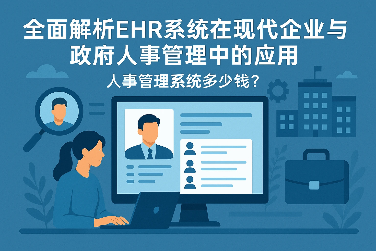 全面解析EHR系统在现代企业与政府人事管理中的应用——人事管理系统多少钱？