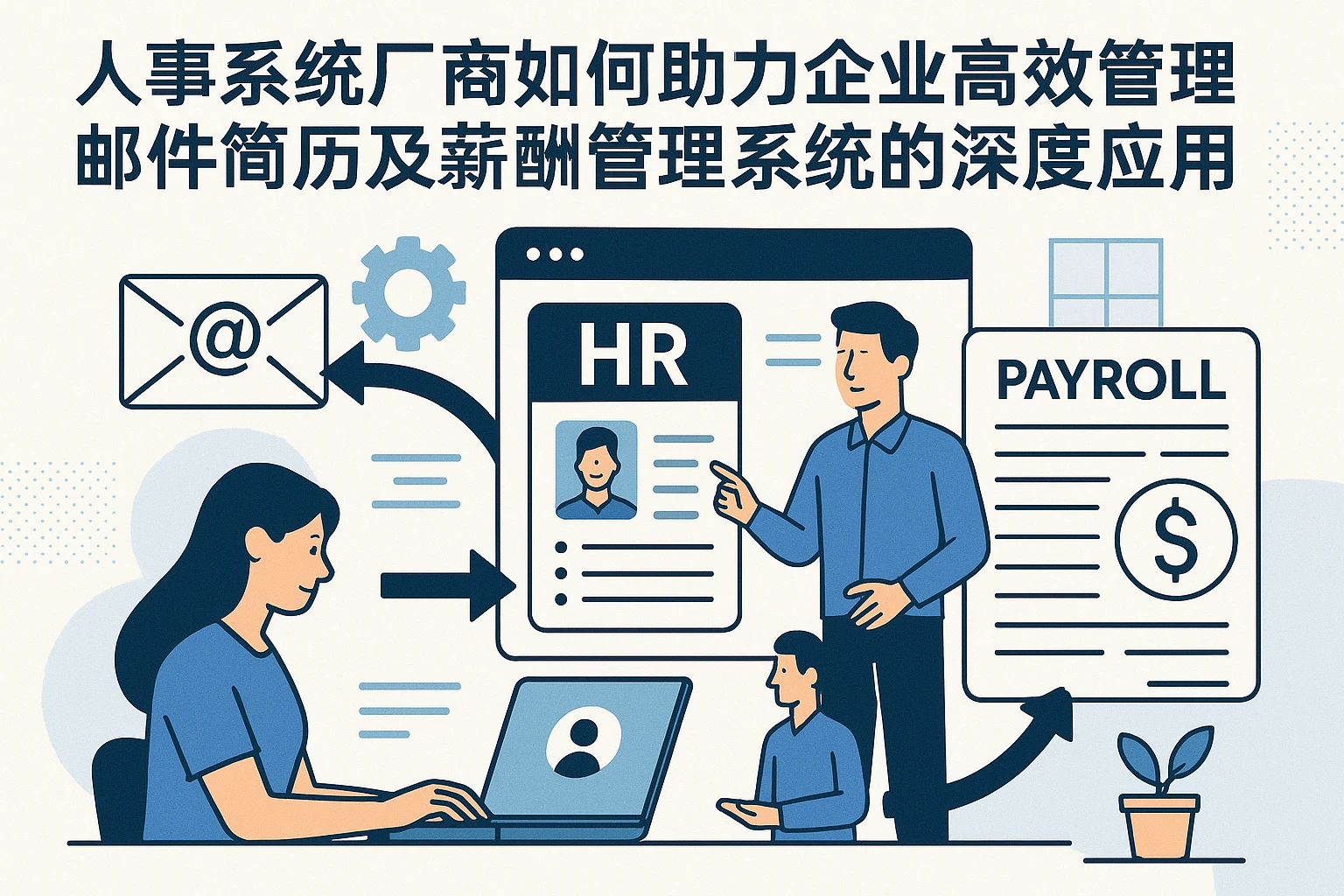 人事系统厂商如何助力企业高效管理邮件简历及薪酬管理系统的深度应用