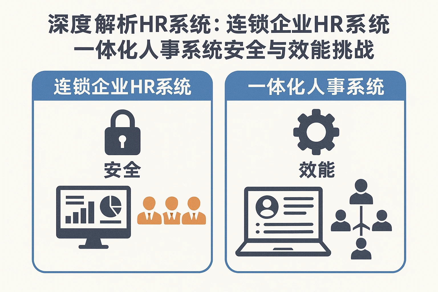 深度解析HR系统：连锁企业HR系统与一体化人事系统的安全与效能挑战