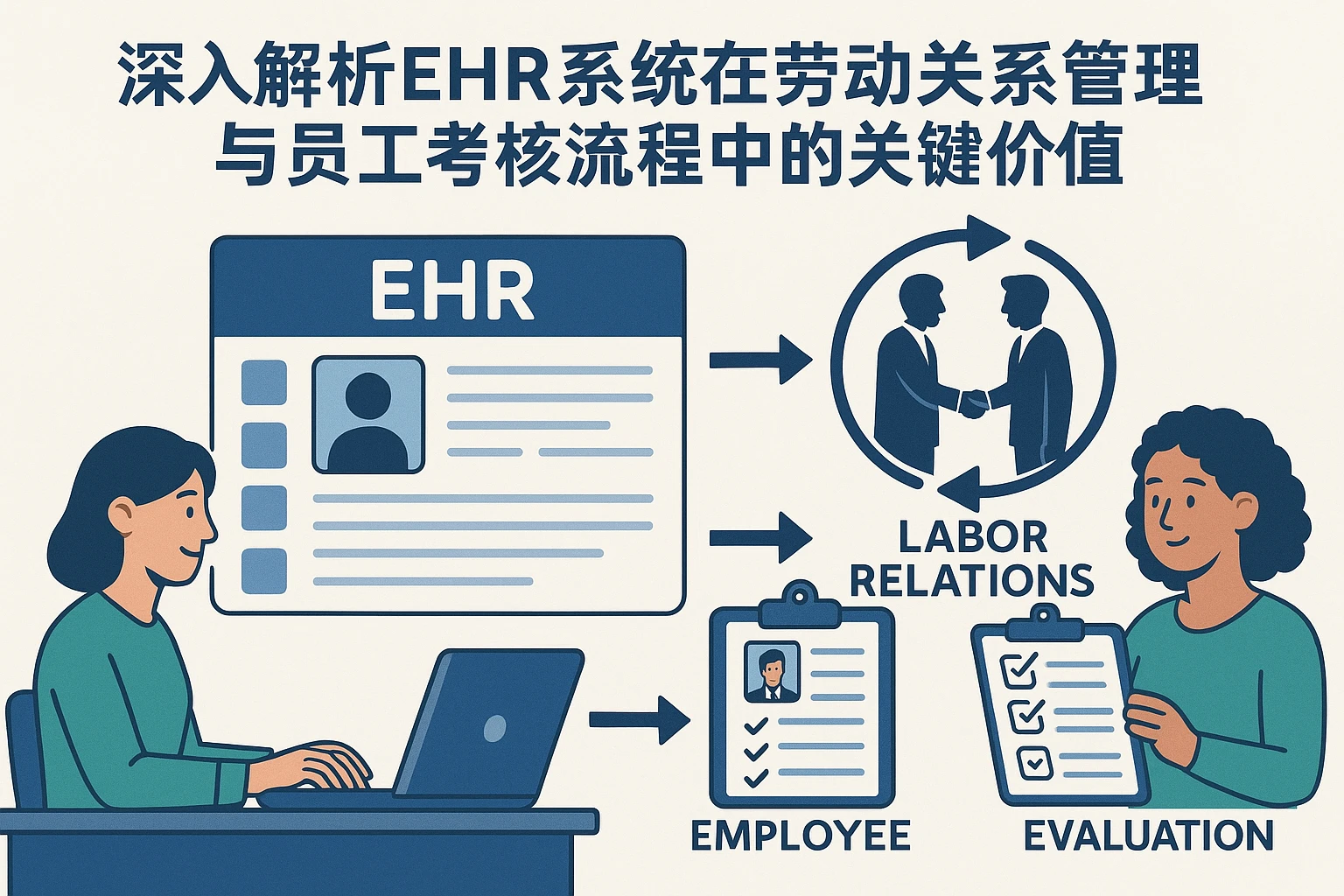 深入解析EHR系统在劳动关系管理与员工考核流程中的关键价值
