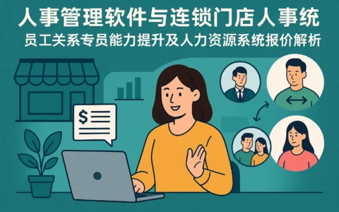 人事管理软件与连锁门店人事系统：员工关系专员能力提升及人力资源系统报价解析