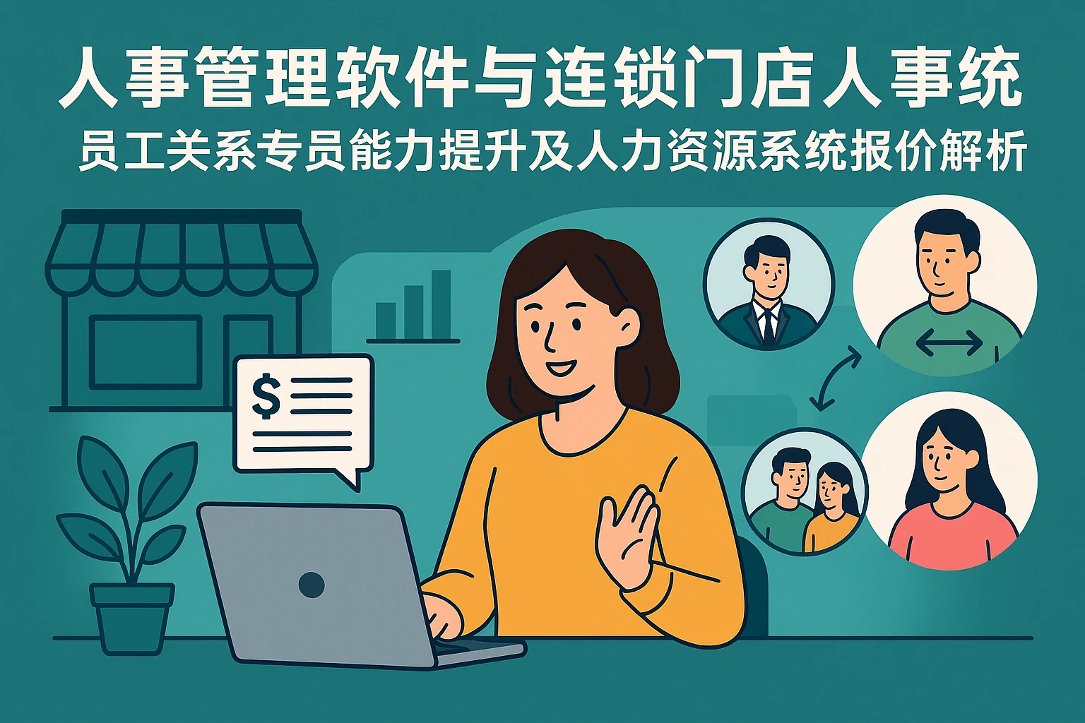 人事管理软件与连锁门店人事系统：员工关系专员能力提升及人力资源系统报价解析