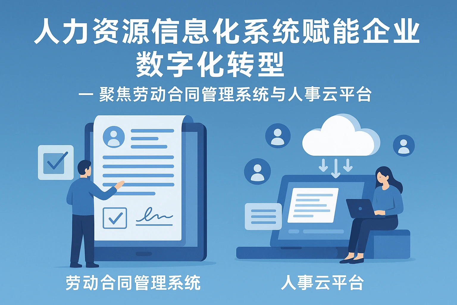 人力资源信息化系统赋能企业数字化转型——聚焦劳动合同管理系统与人事云平台