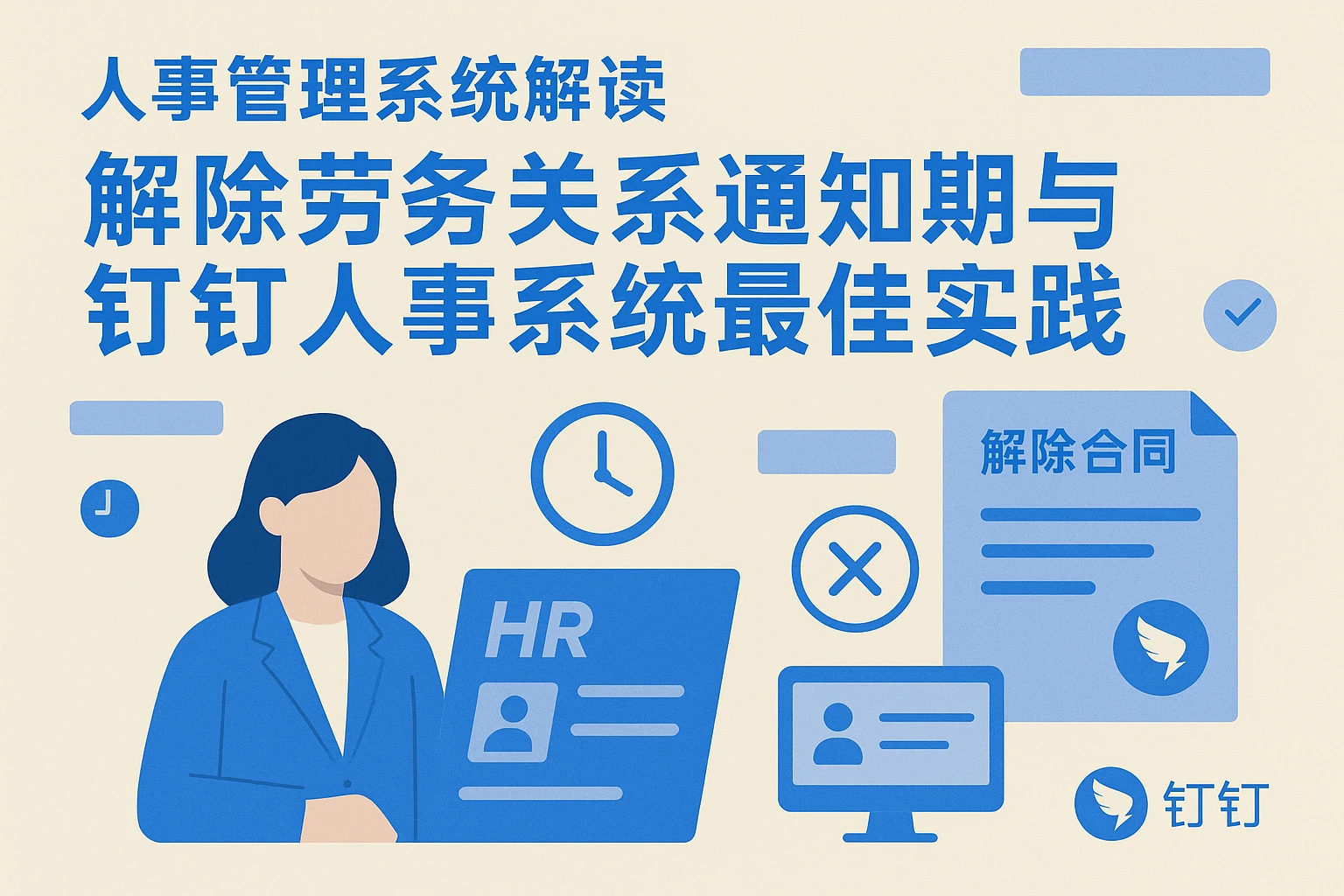 人事管理系统解读：解除劳务关系通知期与钉钉人事系统最佳实践
