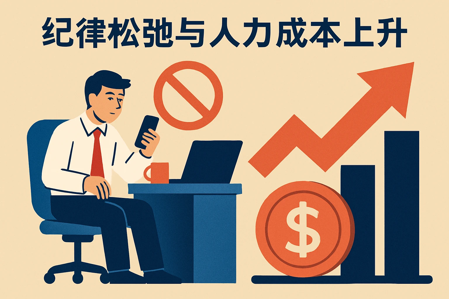 纪律松弛与人力成本上升