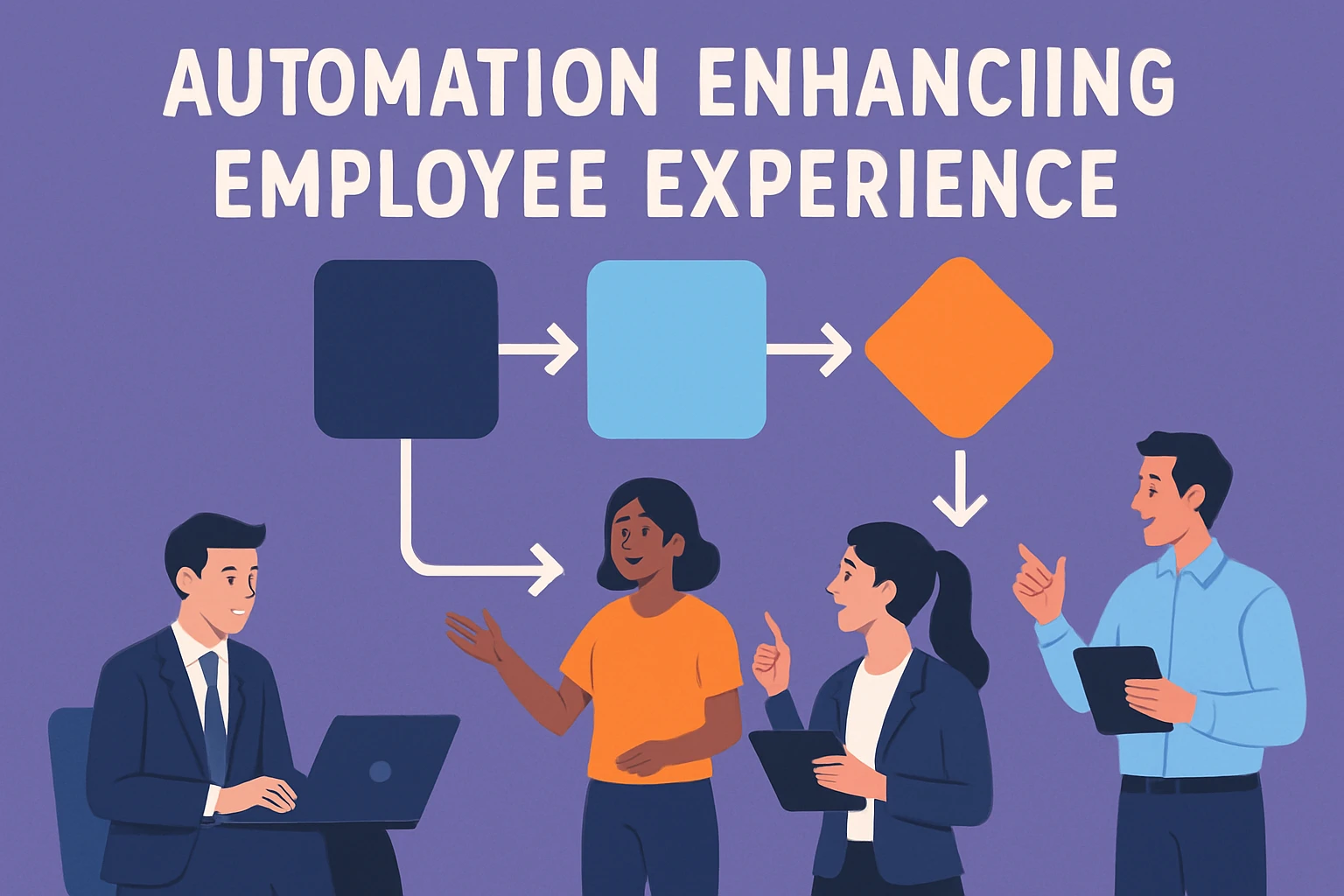 自动化流程,提升员工体验