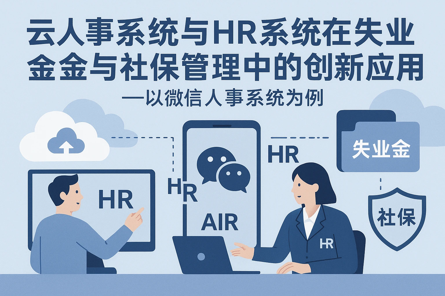 云人事系统与HR系统在失业金与社保管理中的创新应用——以微信人事系统为例