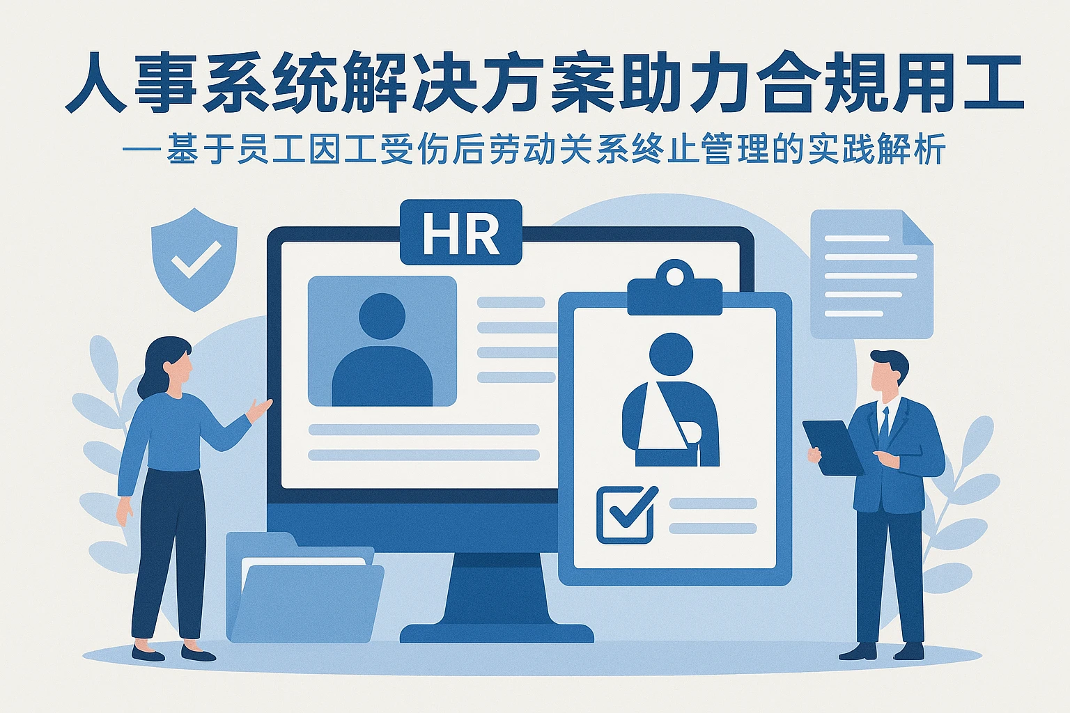 人事系统解决方案助力合规用工——基于员工因工受伤后劳动关系终止管理的实践解析