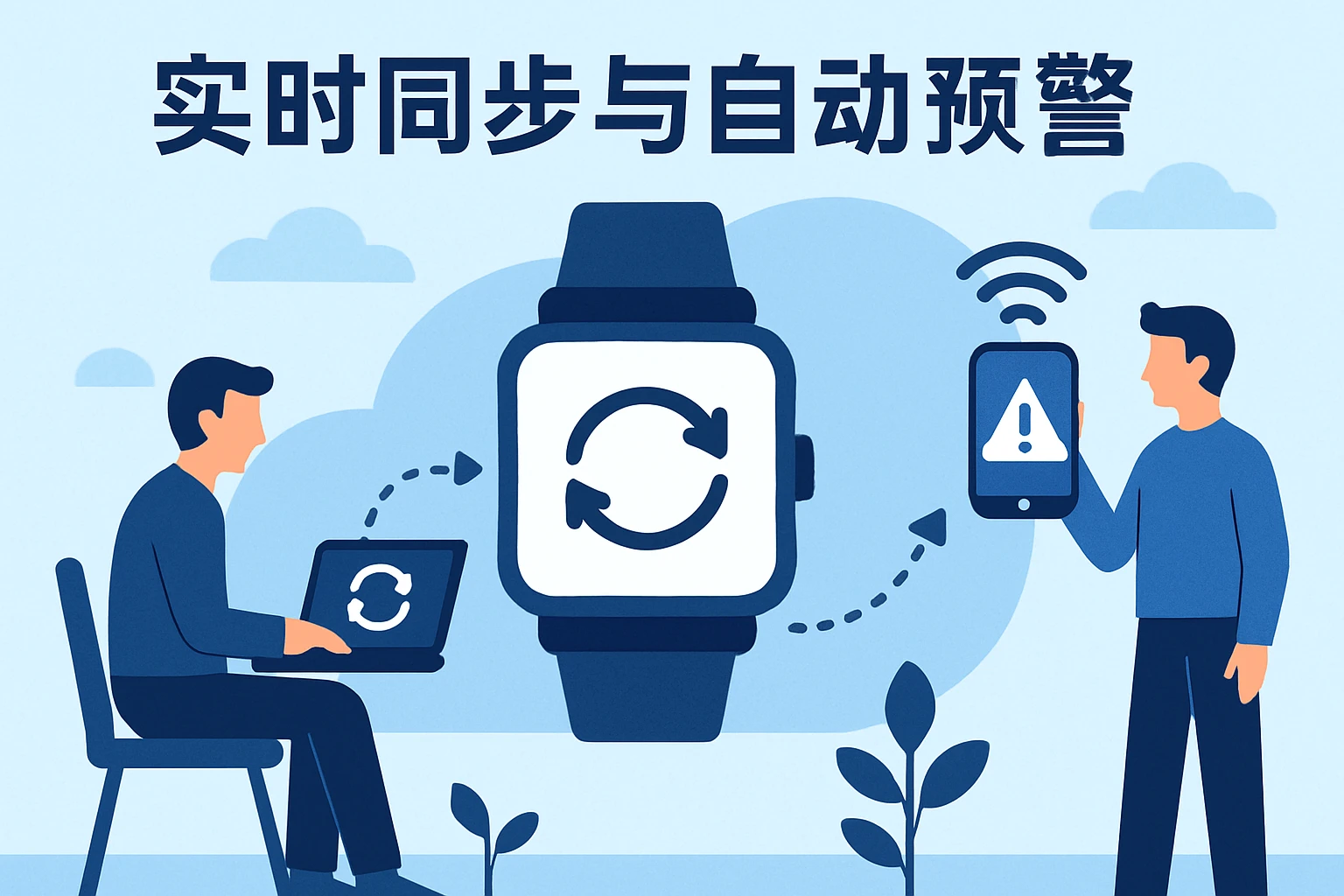 实时同步与自动预警