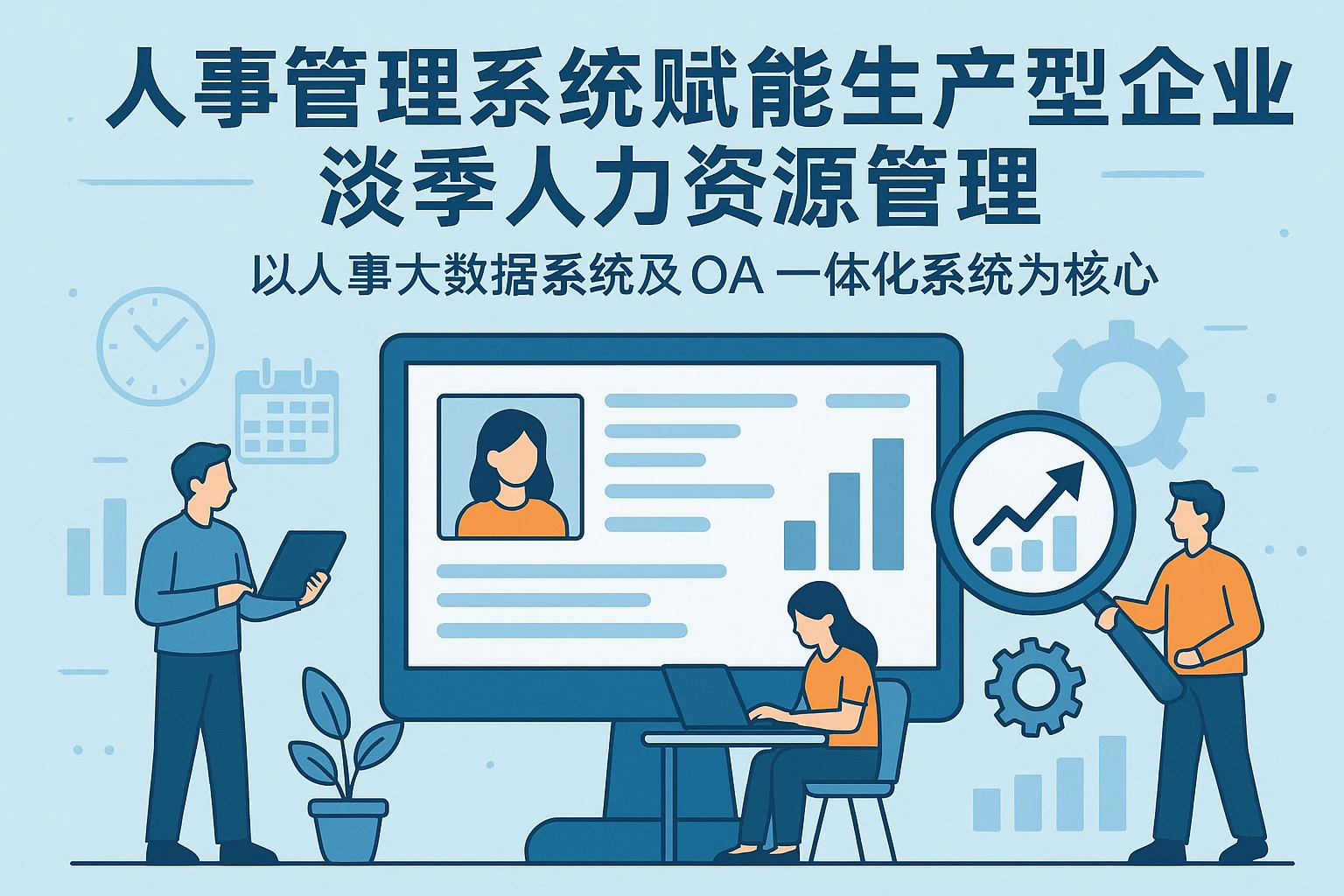 人事管理系统赋能生产型企业淡季人力资源管理——以人事大数据系统及OA一体化系统为核心