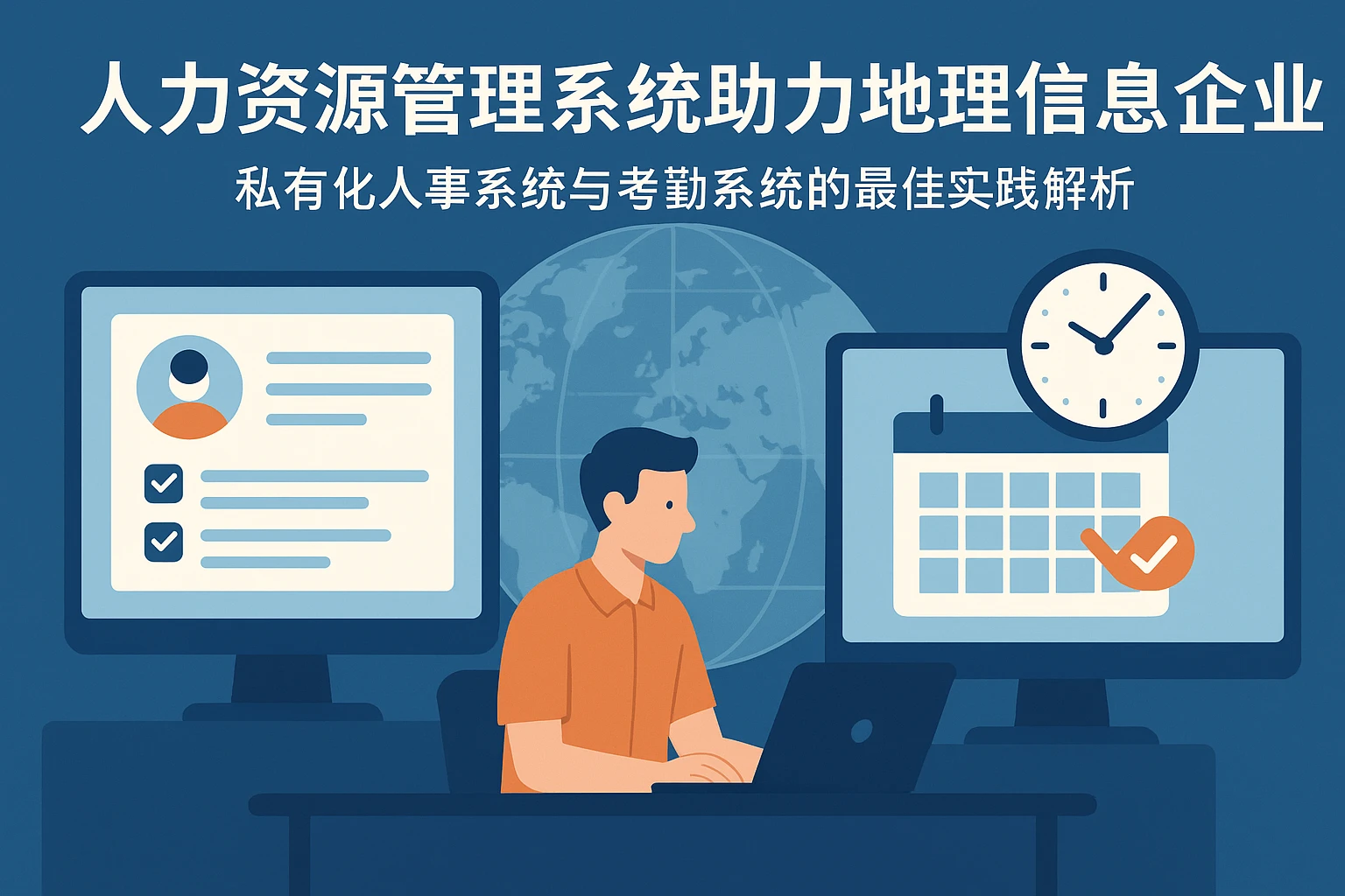 人力资源管理系统助力地理信息企业：私有化人事系统与考勤系统的最佳实践解析