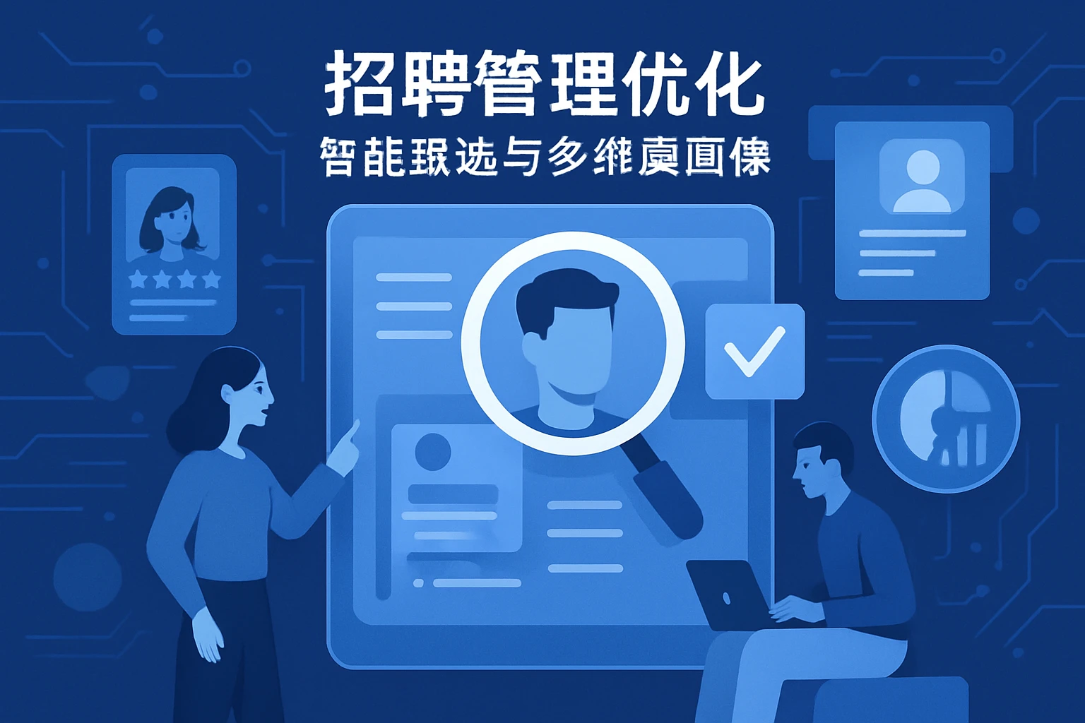 招聘管理优化：智能甄选与多维度画像
