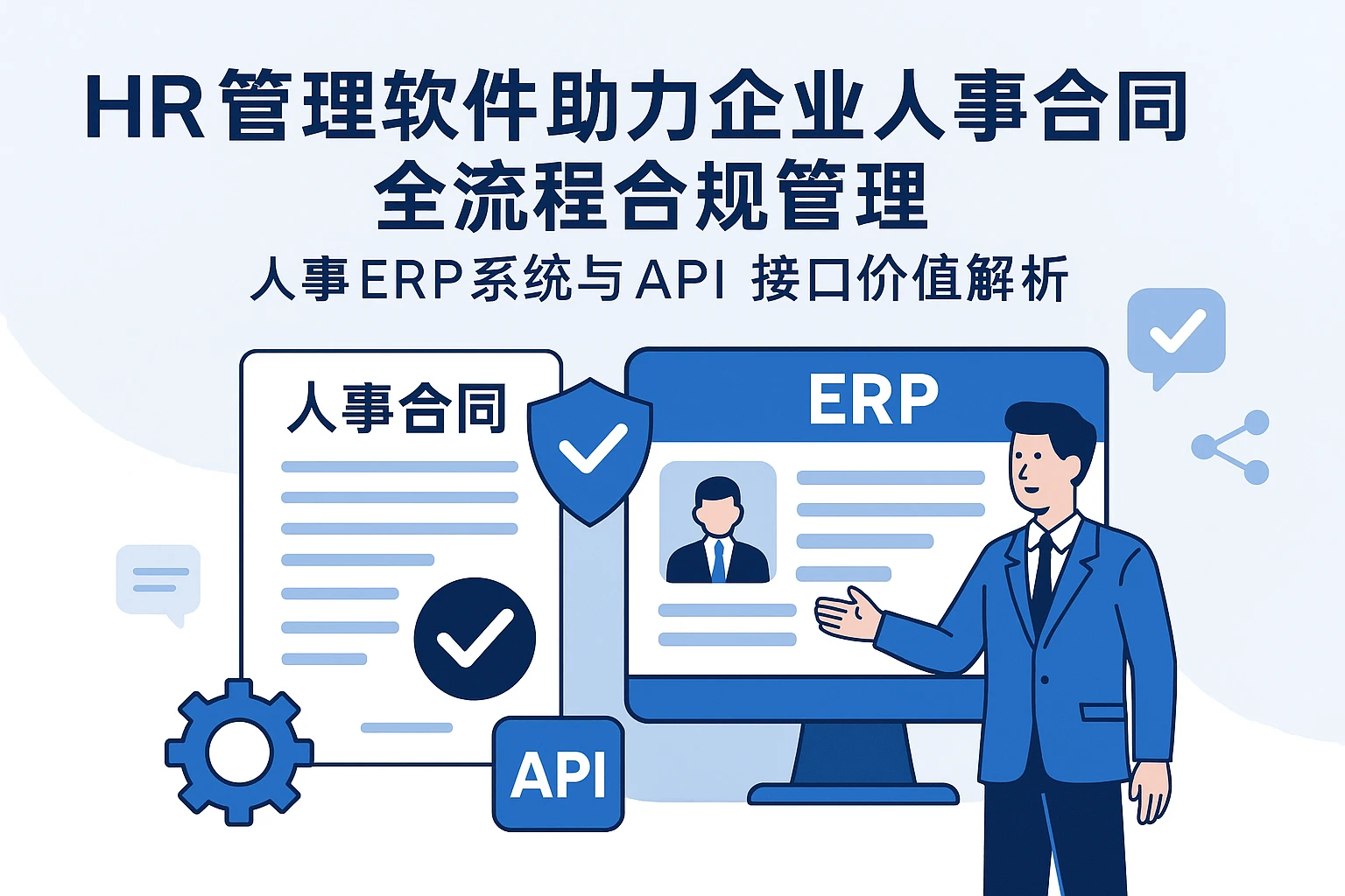 HR管理软件助力企业人事合同全流程合规管理——人事ERP系统与API接口价值解析