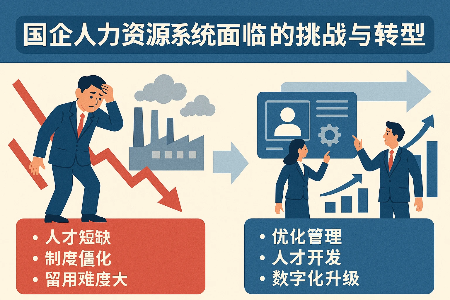 国企人力资源系统面临的挑战与转型机遇
