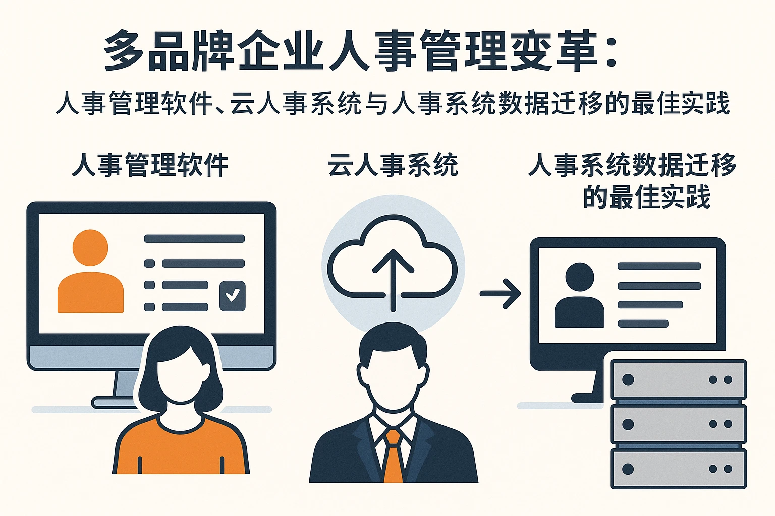 多品牌企业人事管理变革：人事管理软件、云人事系统与人事系统数据迁移的最佳实践