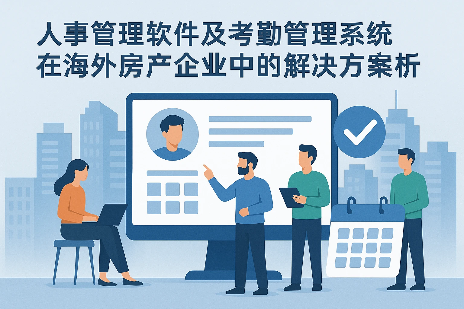 人事管理软件及考勤管理系统在海外房产企业中的解决方案分析