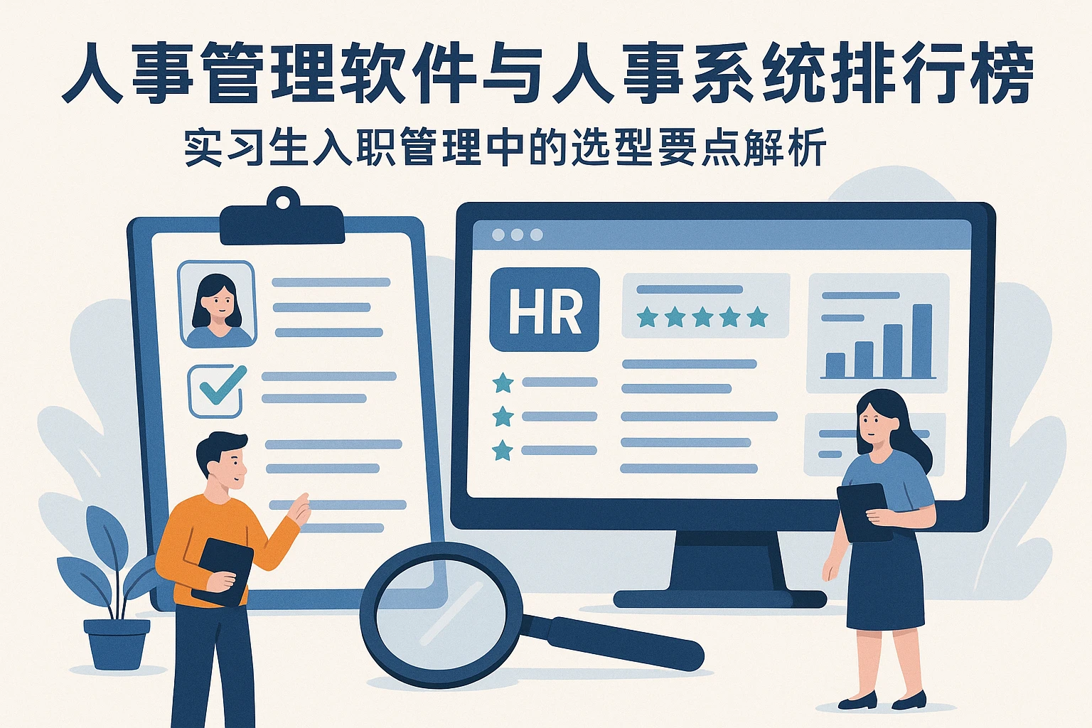 人事管理软件与人事系统排行榜 —— 实习生入职管理中的选型要点解析