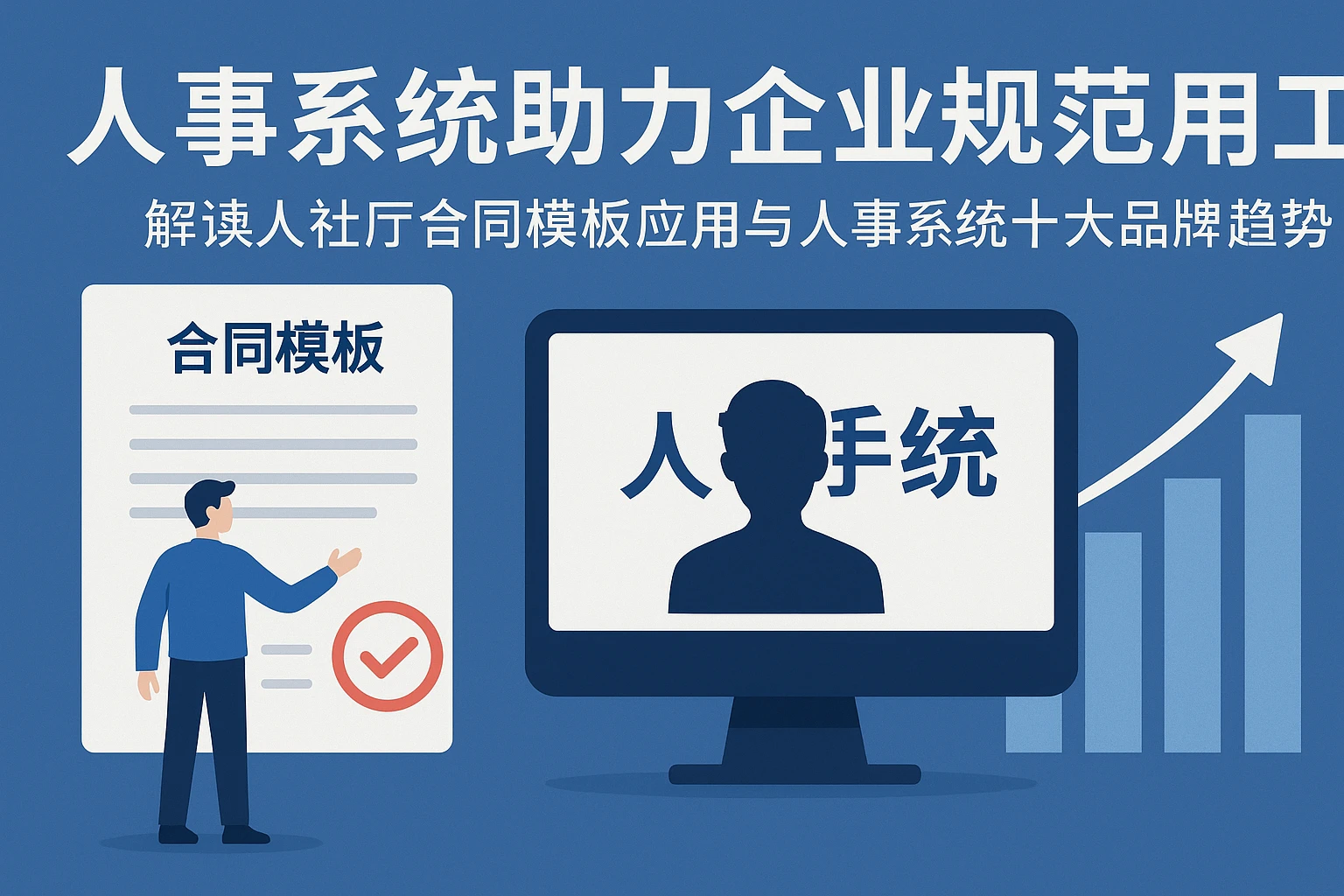 人事系统助力企业规范用工——解读人社厅合同模板应用与人事系统十大品牌趋势
