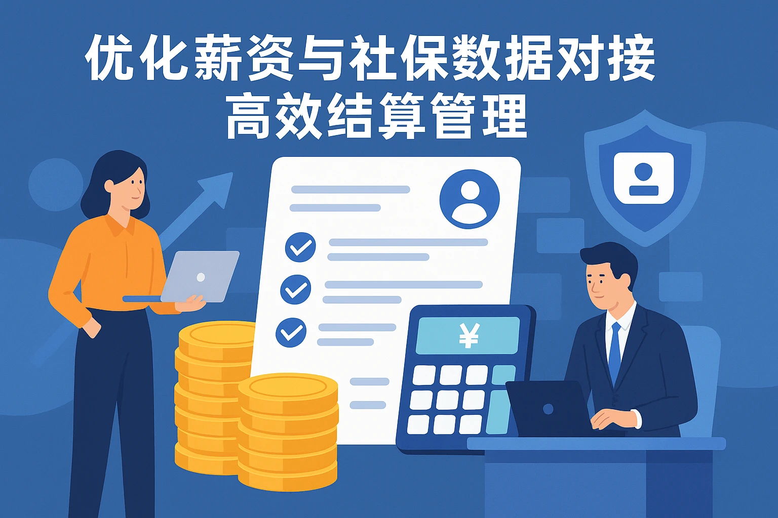 优化薪资与社保数据对接，高效结算管理