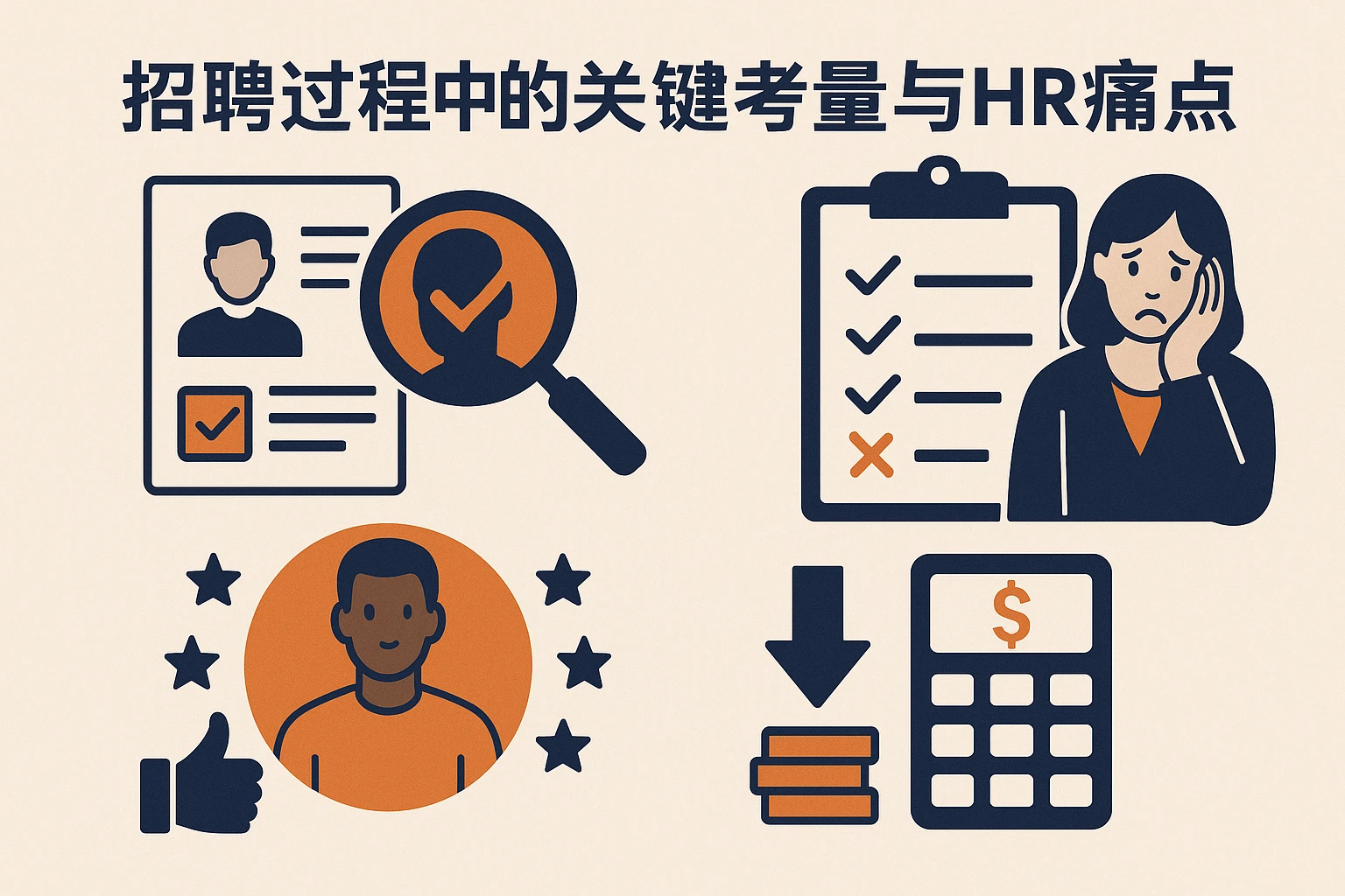 招聘过程中的关键考量与HR痛点