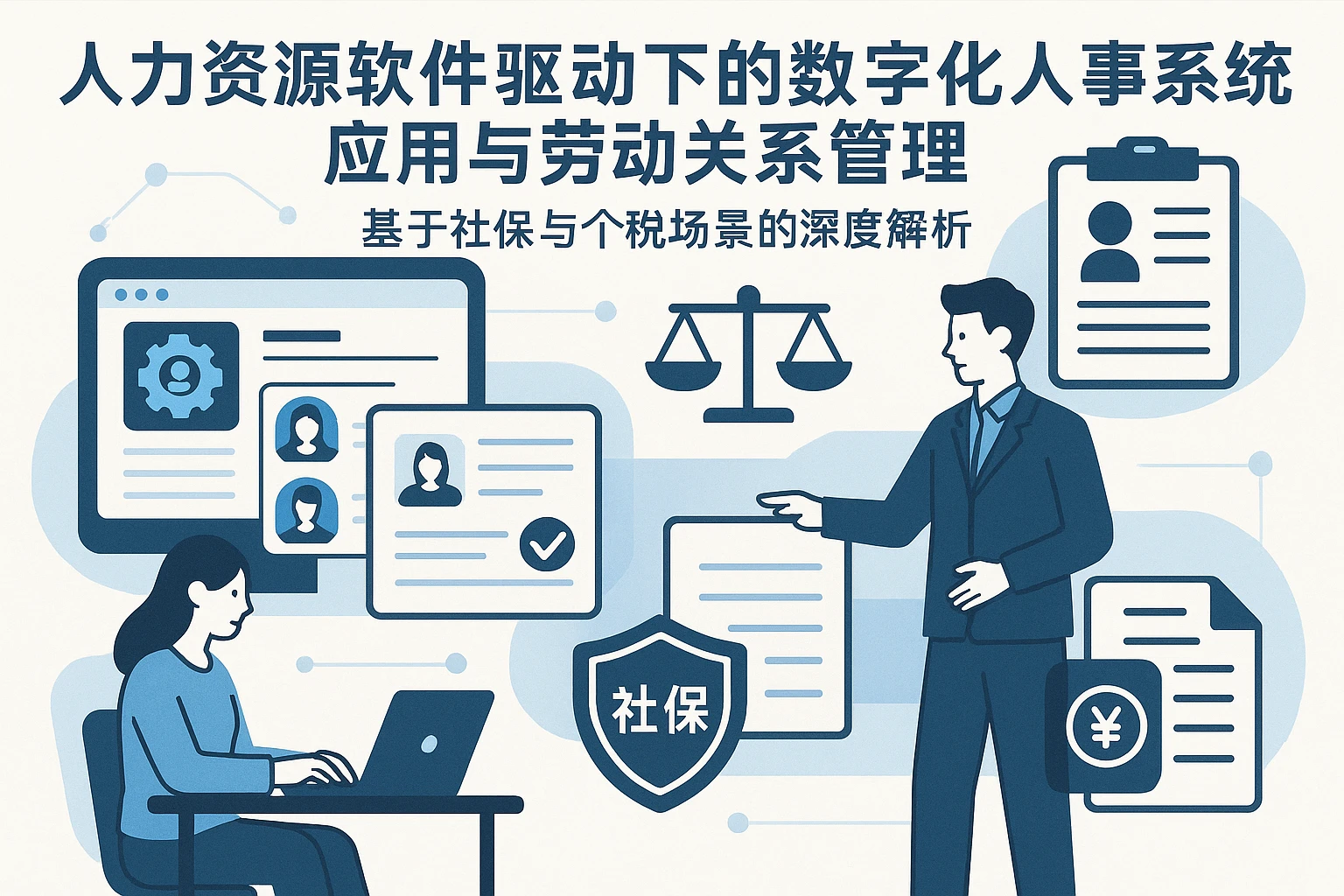 人力资源软件驱动下的数字化人事系统应用与劳动关系管理——基于社保与个税场景的深度解析