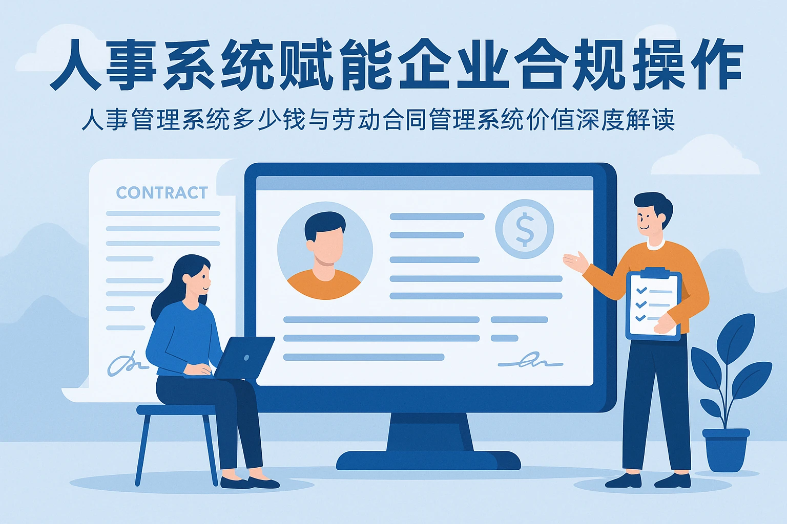 人事系统赋能企业合规操作——人事管理系统多少钱与劳动合同管理系统价值深度解析