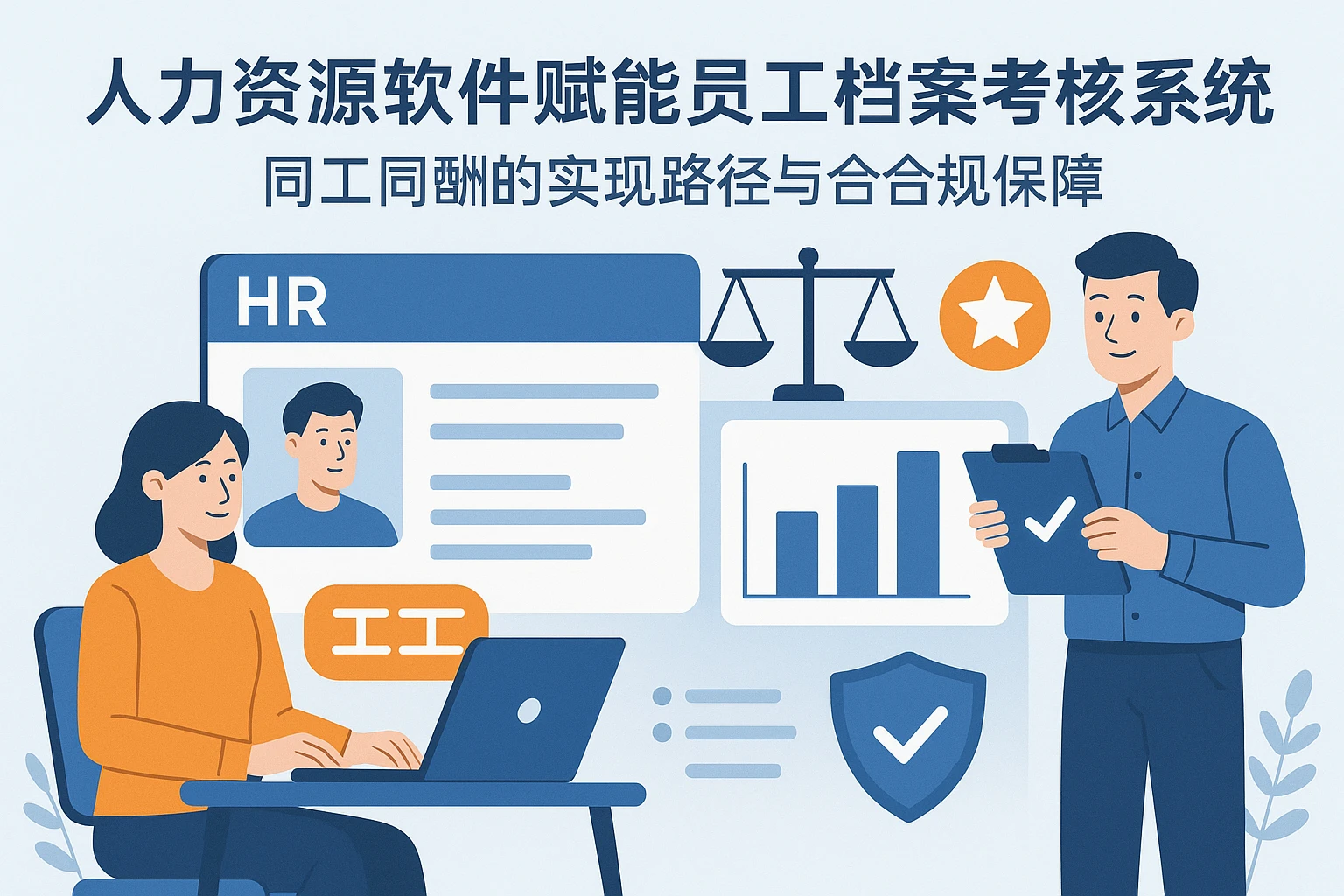 人力资源软件赋能员工档案与绩效考核系统：同工同酬的实现路径与合规保障