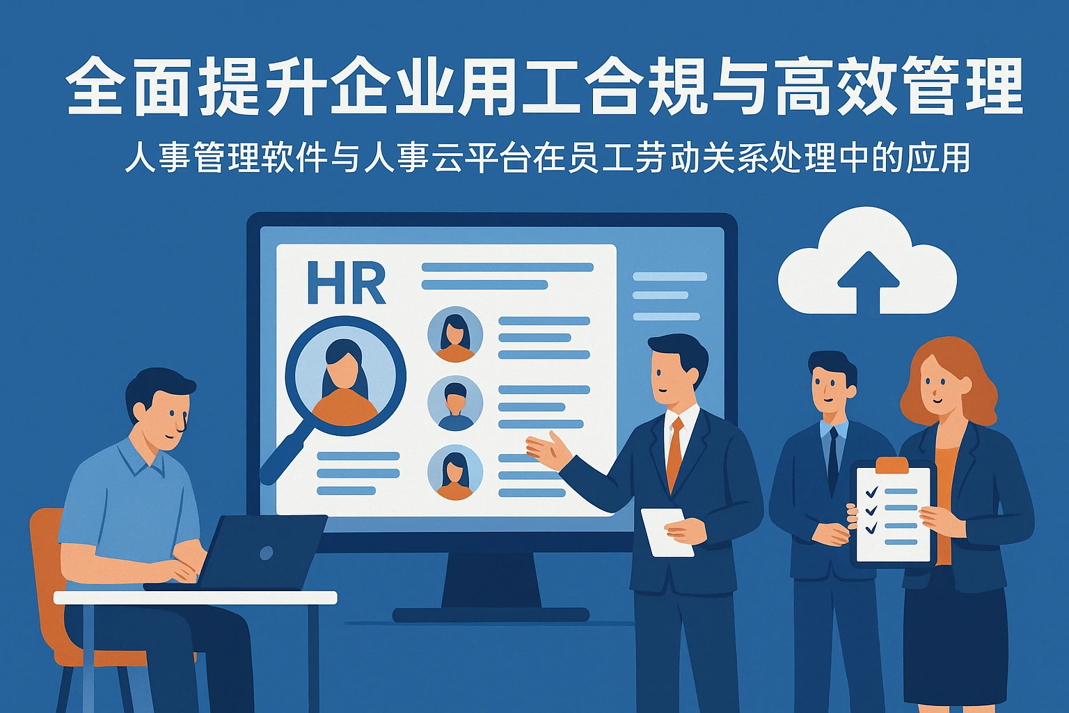 全面提升企业用工合规与高效管理 —— 人事管理软件与人事云平台在员工劳动关系处理中的应用