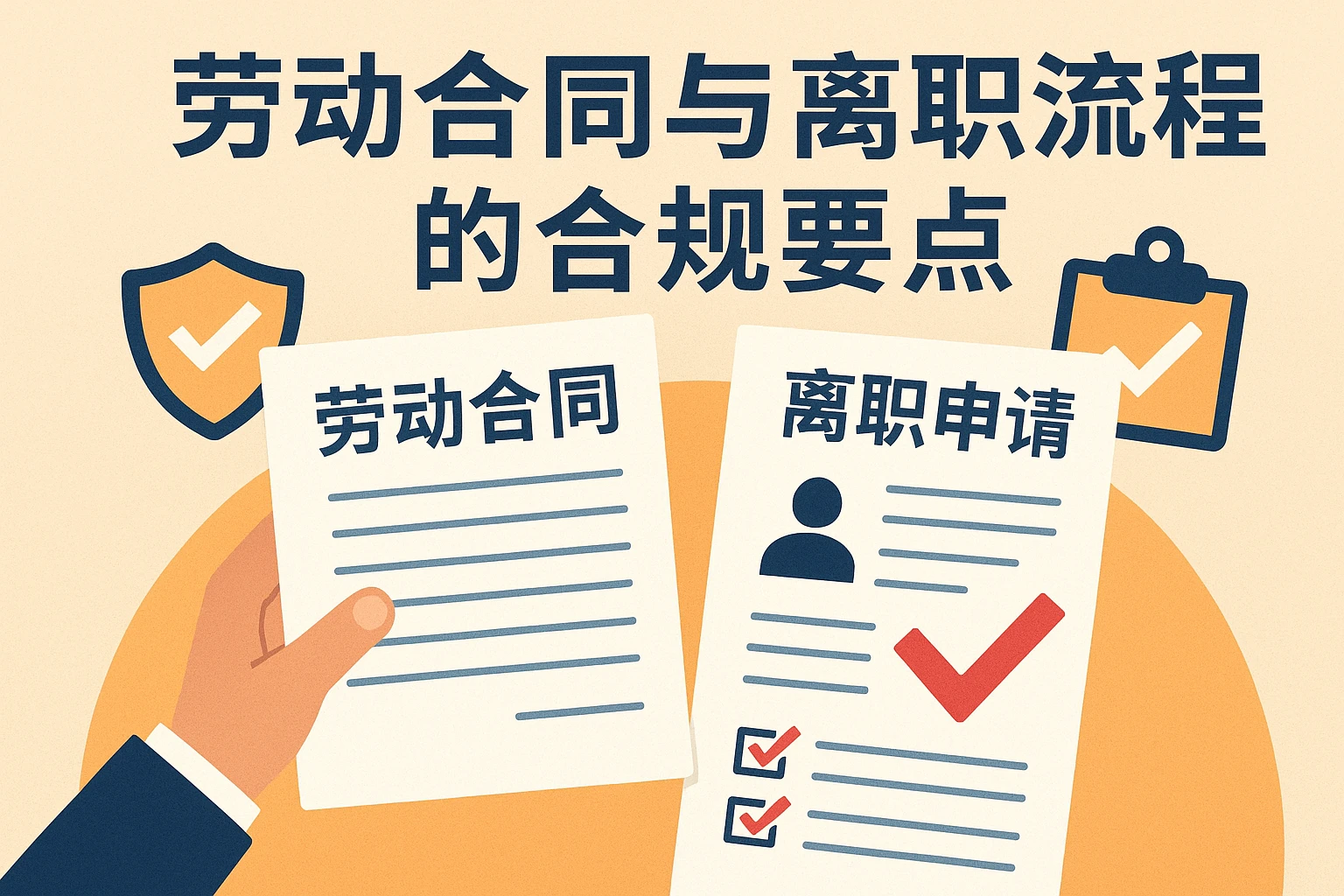 劳动合同与离职流程的合规要点