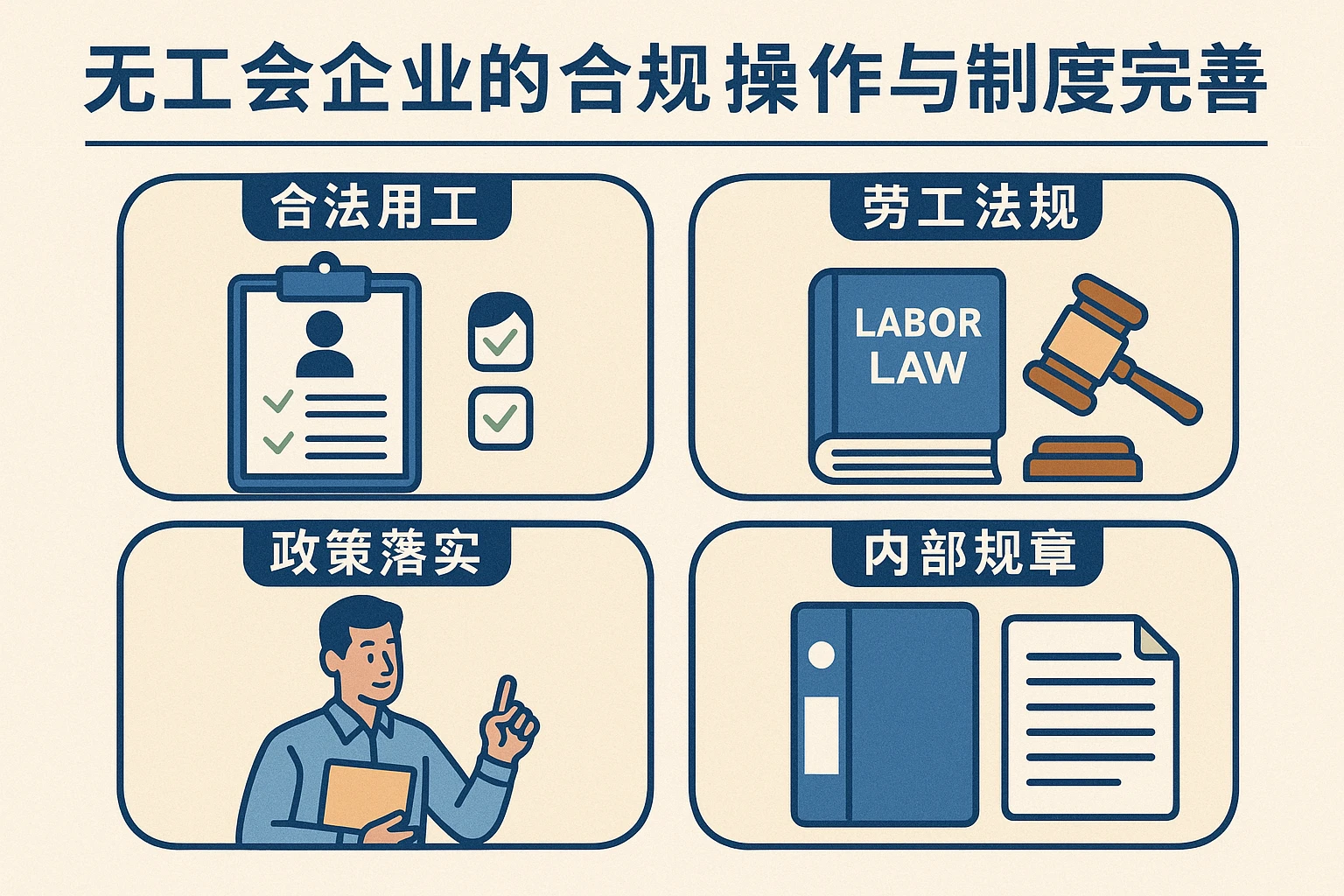 无工会企业的合规操作与制度完善