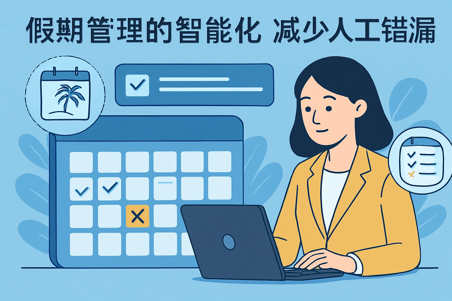 假期管理的智能化——减少人工错漏