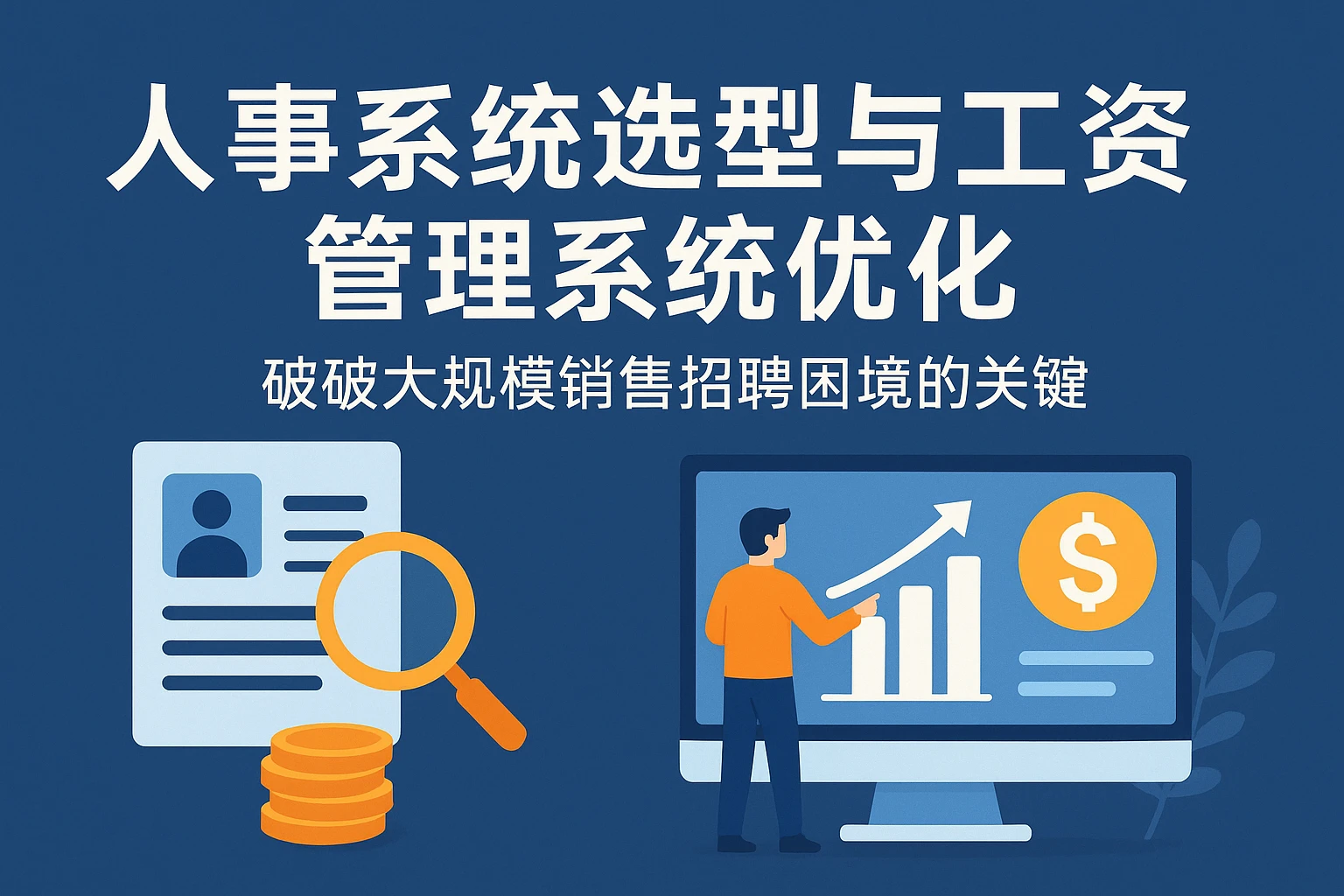人事系统选型与工资管理系统优化——破解大规模销售招聘困境的关键