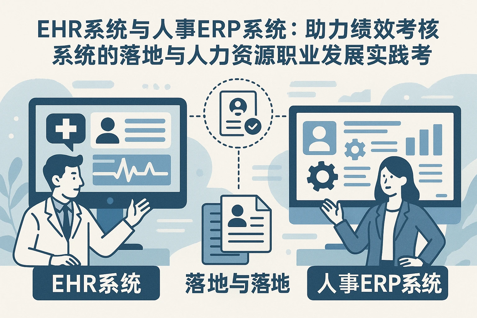 EHR系统与人事ERP系统：助力绩效考核系统的落地与人力资源职业发展的实践思考