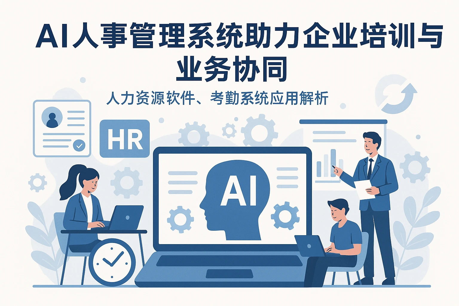AI人事管理系统助力企业培训与业务协同——人力资源软件、考勤系统应用解析