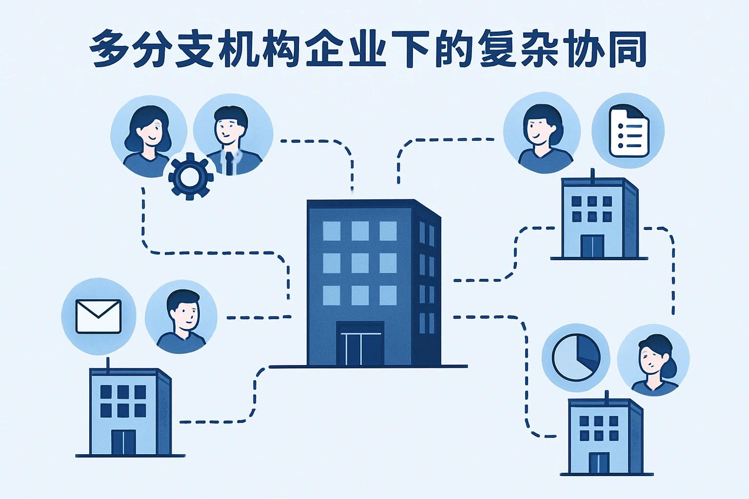 多分支机构企业下的复杂协同