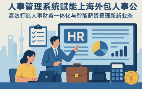 人事管理系统赋能上海外包人事公司，高效打造人事财务一体化与智能薪资管理新业态