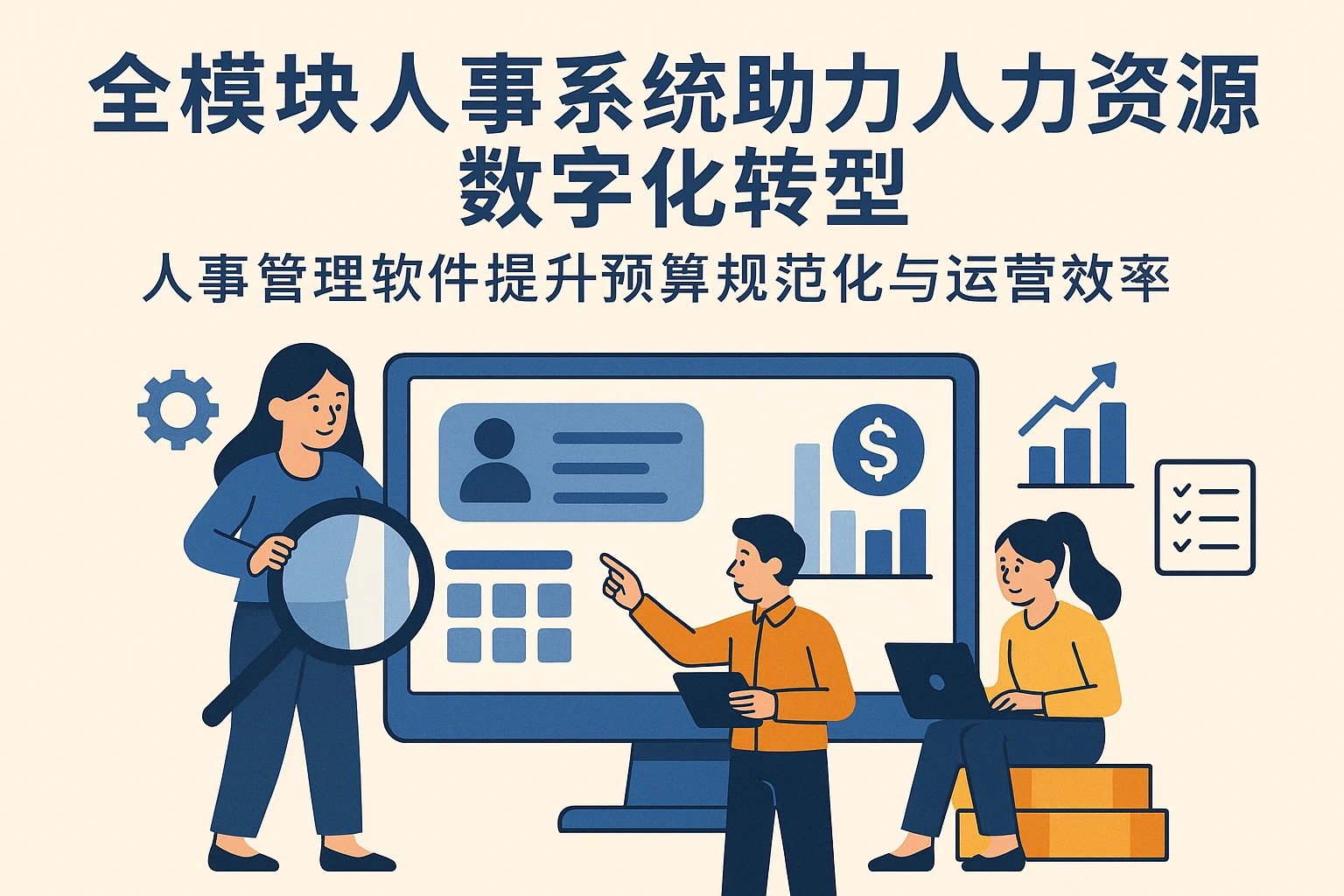 全模块人事系统助力人力资源数字化转型——人事管理软件提升预算规范化与运营效率