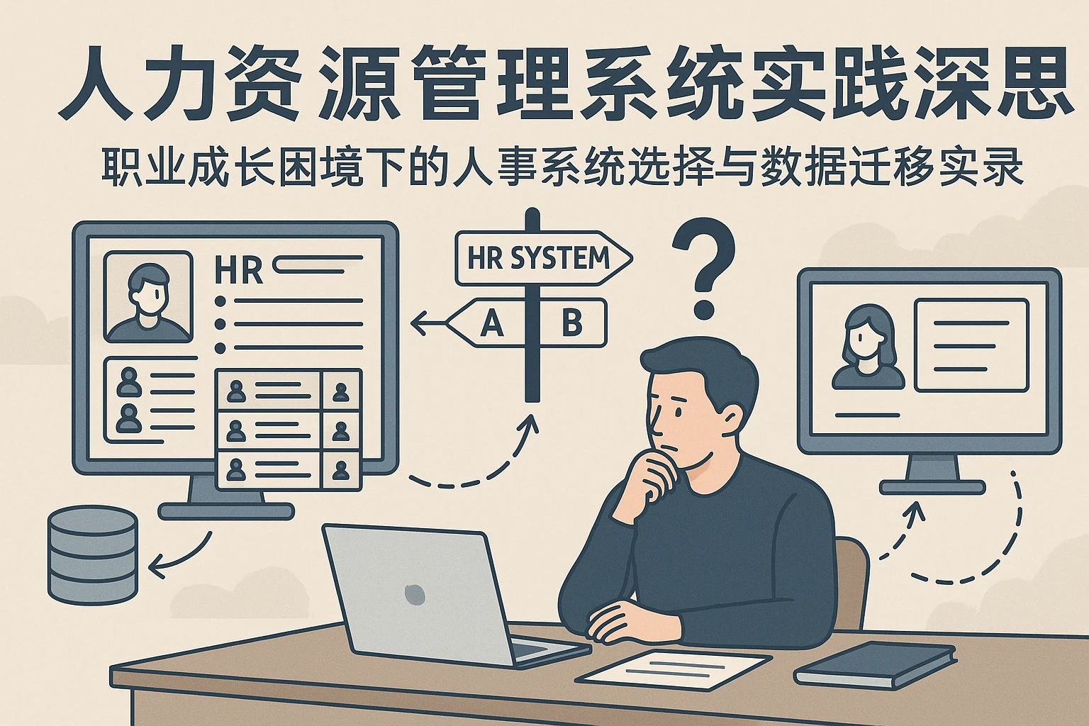 人力资源管理系统实践深思：职业成长困境下的人事系统选择与数据迁移实录