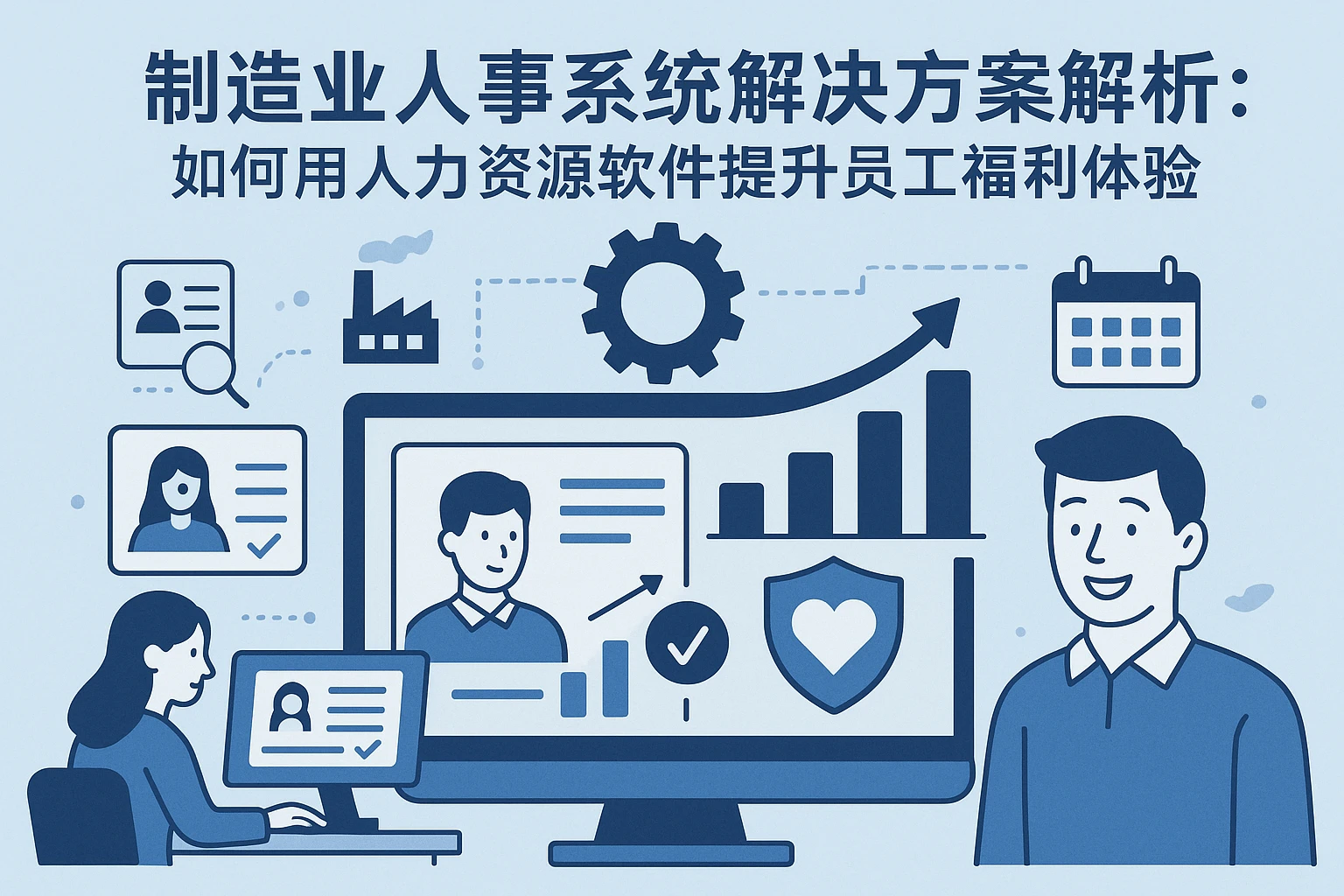 制造业人事系统解决方案解析：如何用人力资源软件提升员工福利体验