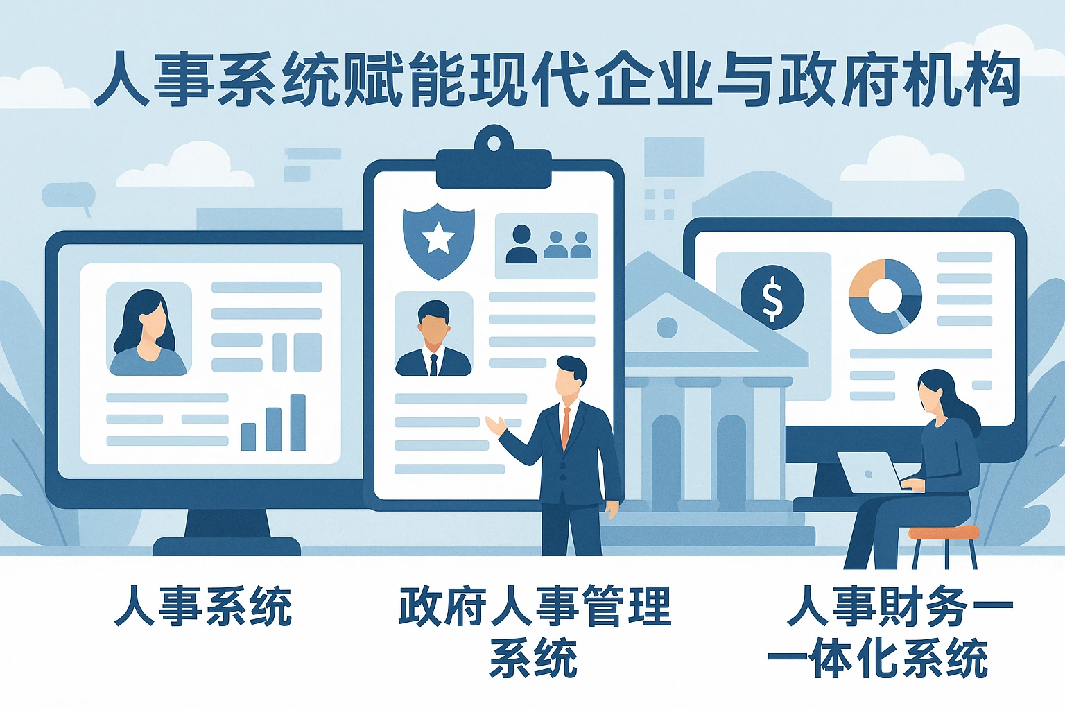 人事系统赋能现代企业与政府机构：聚焦人事系统、政府人事管理系统与人事财务一体化系统