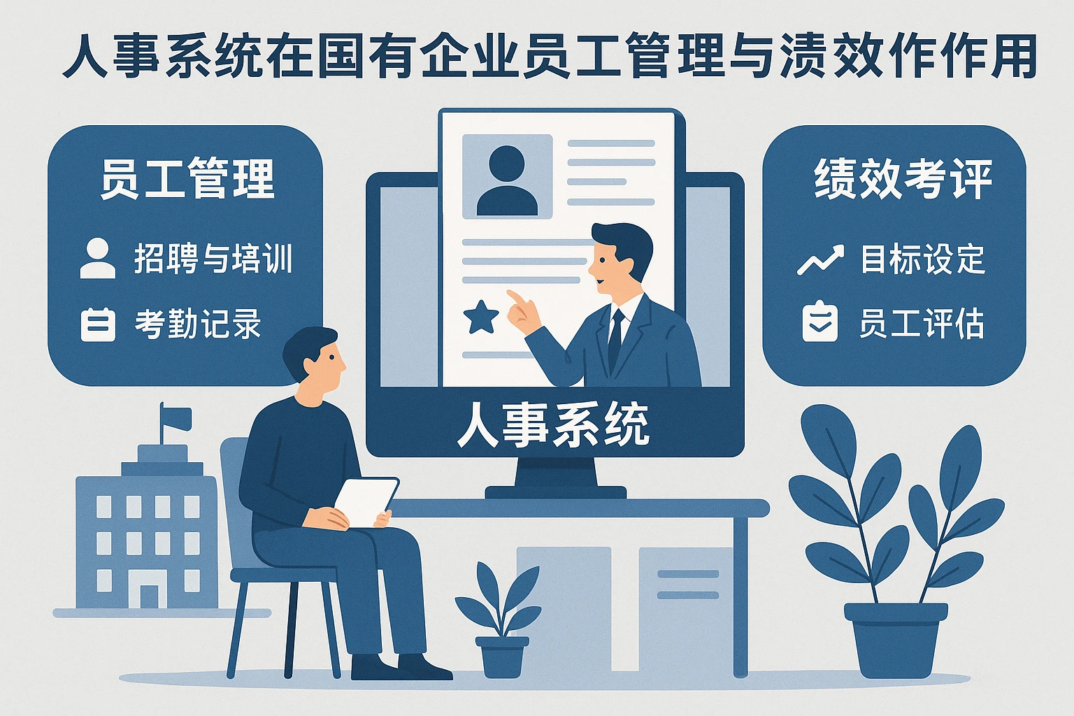 人事系统在国有企业员工管理与绩效考评中的关键作用