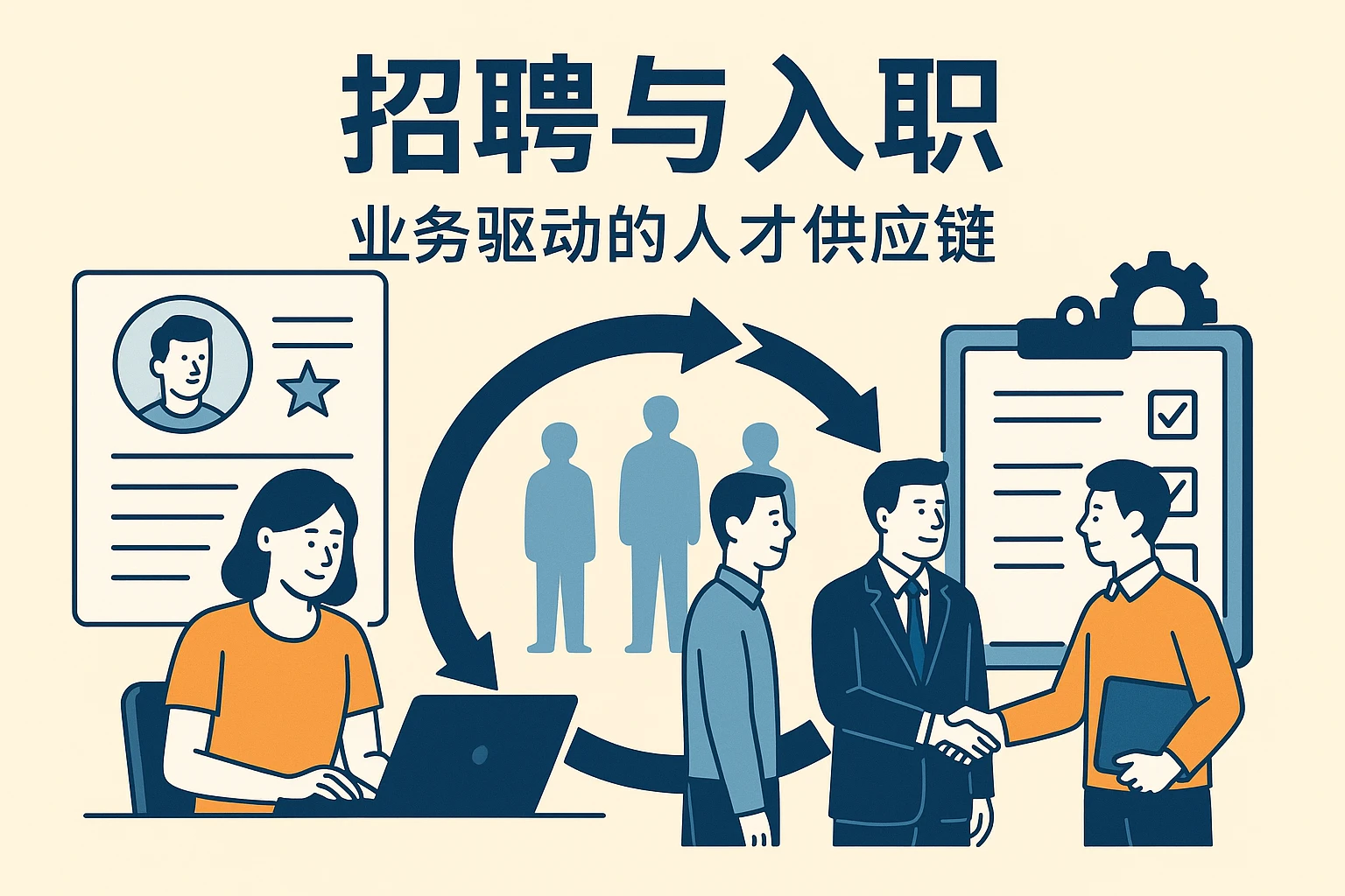 招聘与入职：业务驱动的人才供应链