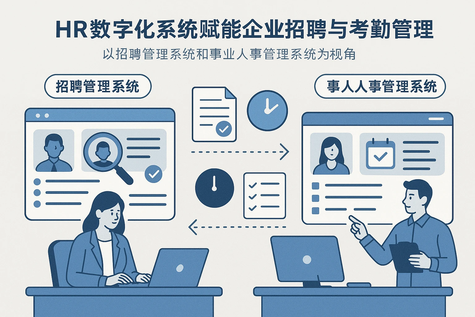 人力资源信息化系统赋能企业招聘与考勤管理——以招聘管理系统和学校人事管理系统为视角