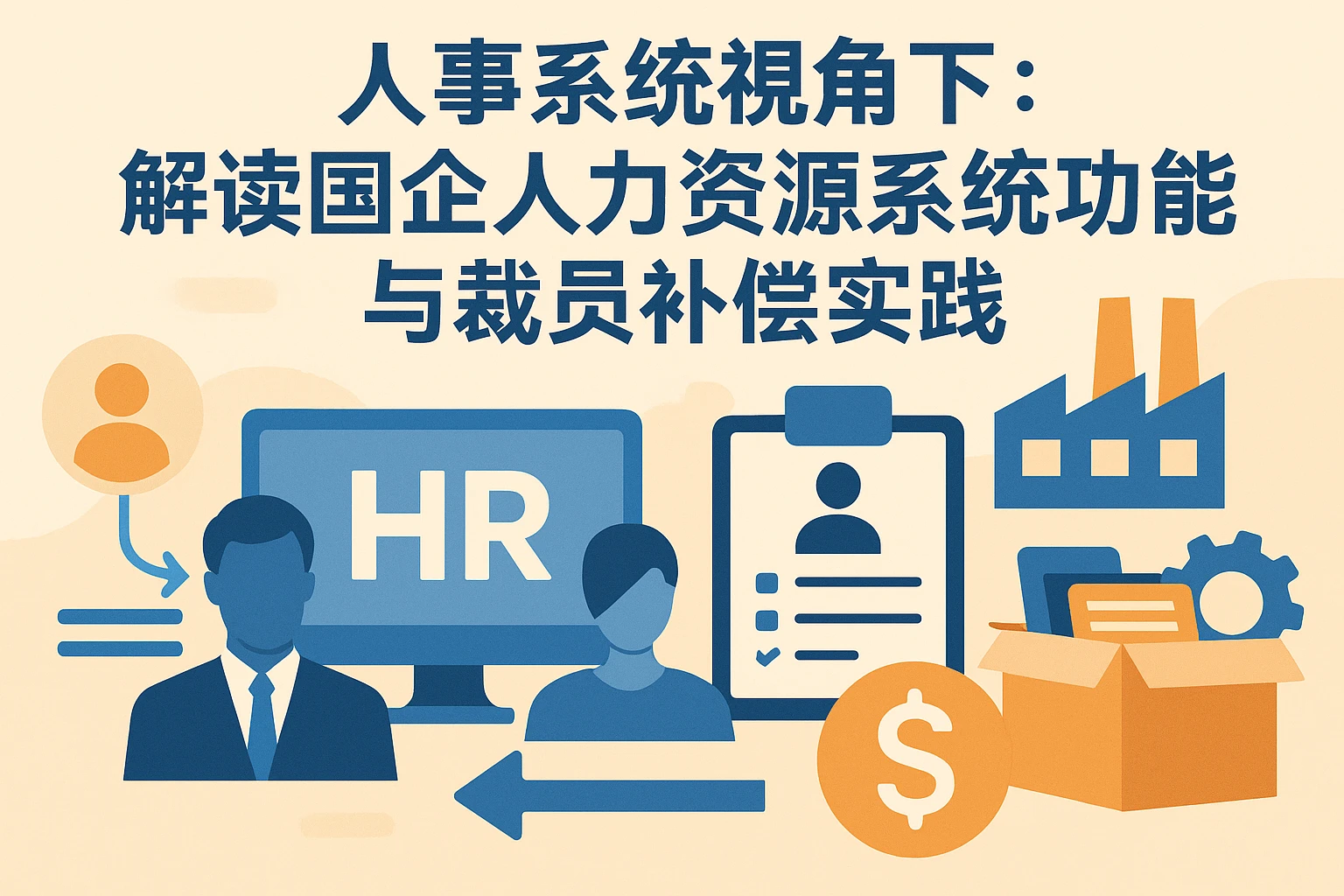 人事系统视角下：解读国企人力资源系统功能与裁员补偿实践