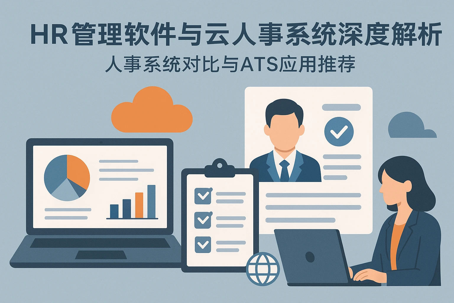 HR管理软件与云人事系统深度解析——人事系统对比与ATS应用推荐